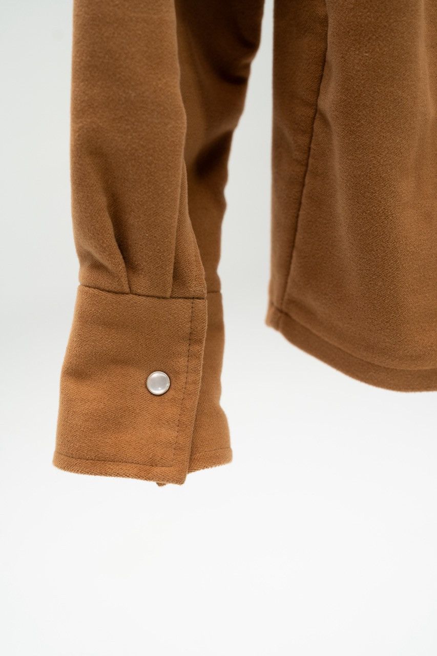 Sefr Sefr Matsy Moleskin Shirt Jacket in Brown Size US M / EU 48-50 / 2 - 7 Thumbnail