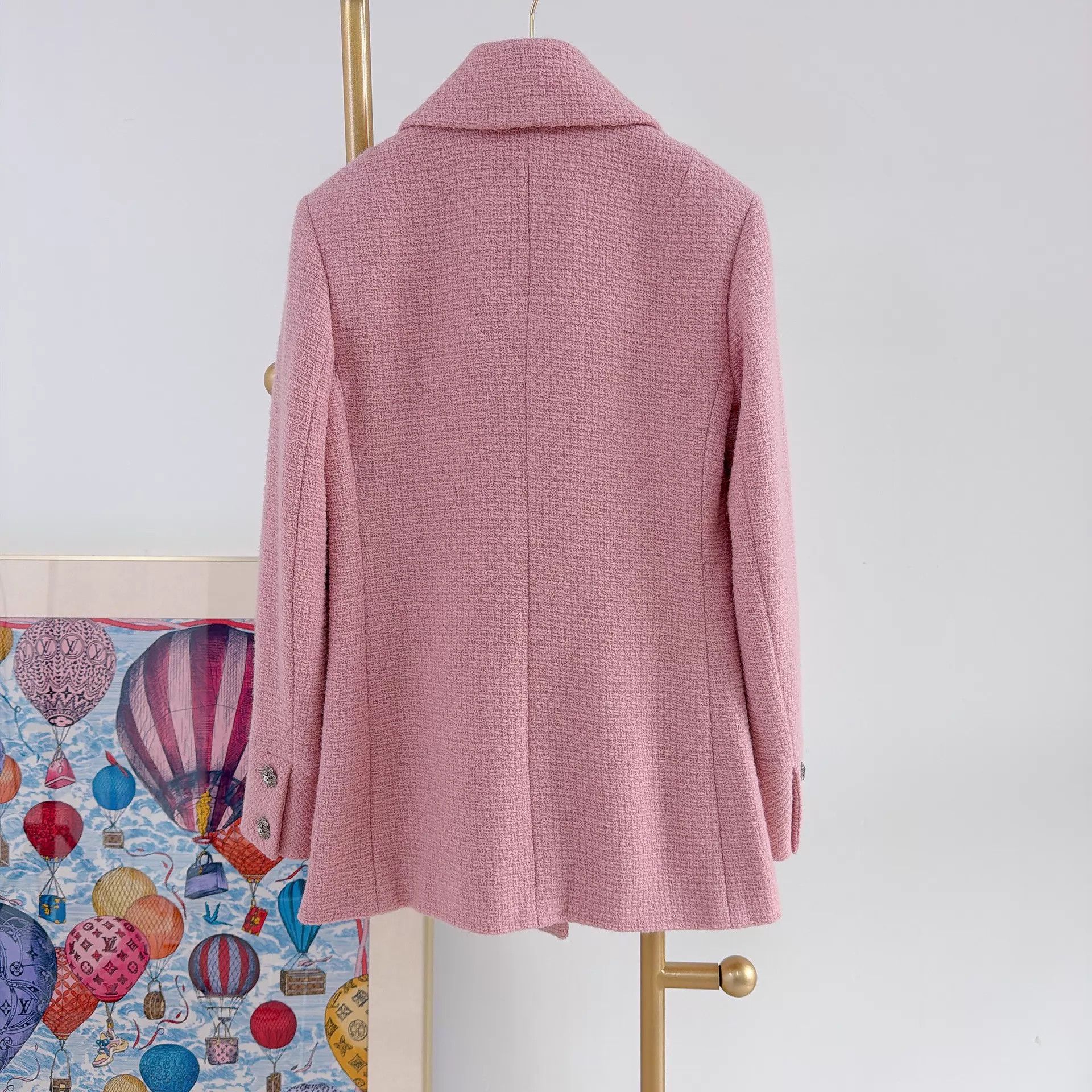 Chanel Chanel Misty Pink Tweed Jacket Women's 34 Size XS / US 0-2 / IT 36-38 - 4 Thumbnail