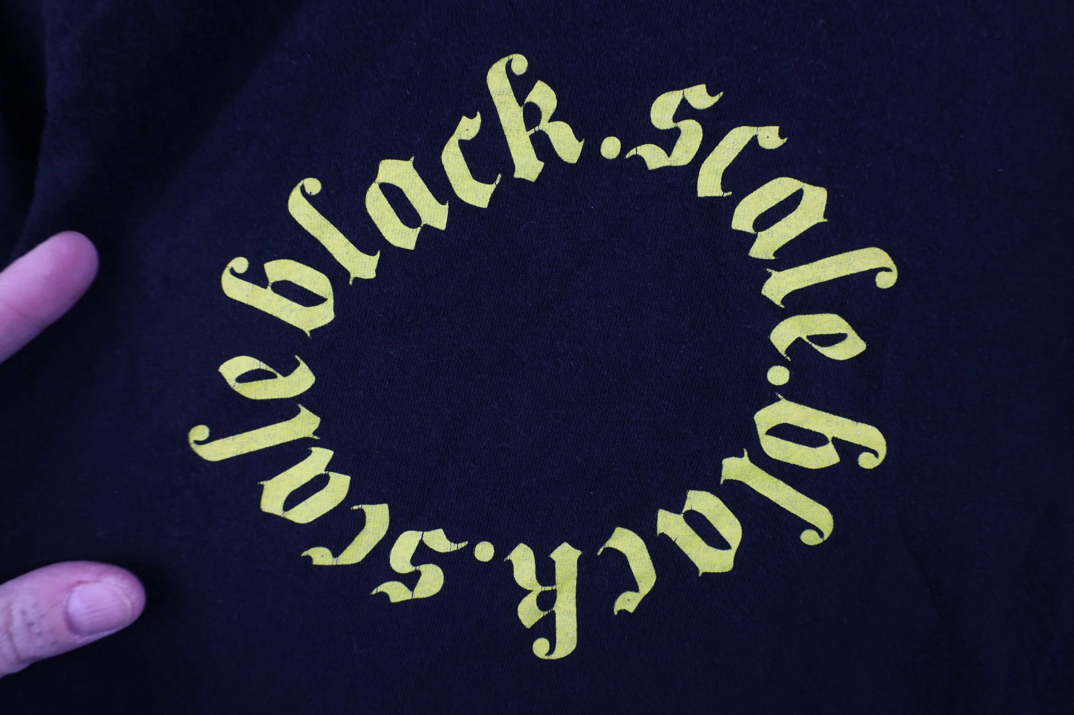 Black Scale Black Scale ASAP Rocky Short Sleeve T-Shirt Black USA Cotton Size US XL / EU 56 / 4 - 4 Thumbnail