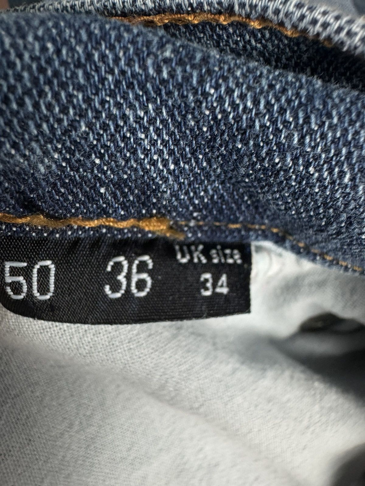 Designer Trussardi Denim Cotton Boot Pant Jeans Size US 34 / EU 50 - 20 Thumbnail