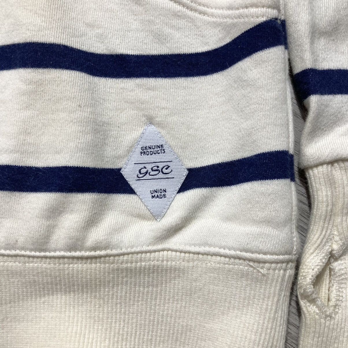 20471120 2000s Go Slow Caravan Striped Unique Hoodie Kapital Style Size US L / EU 52-54 / 3 - 14 Thumbnail
