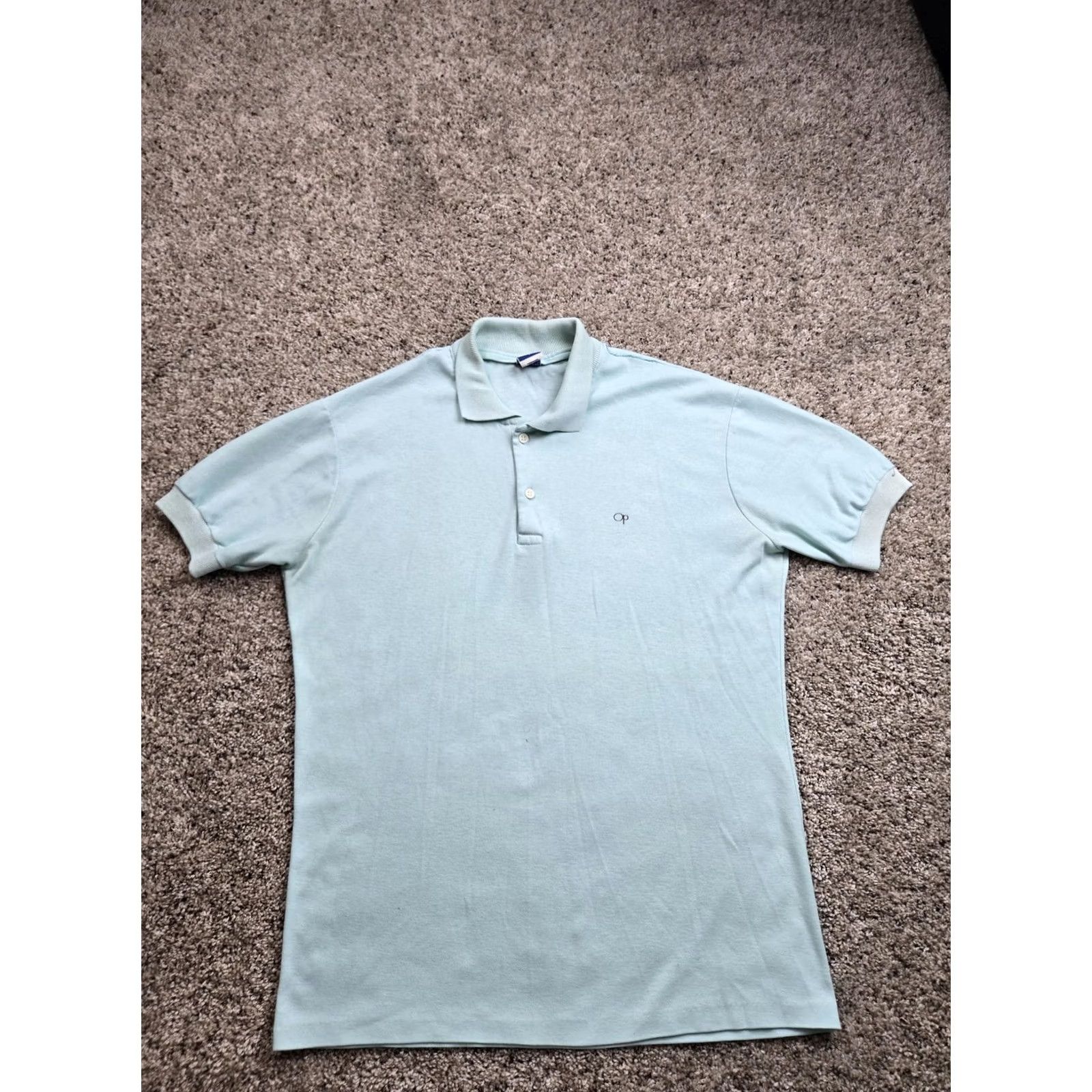 Ocean Pacific VINTAGE Ocean Pacific Polo Shirt Mens XL Blue Short Sleeve Pullover 80s Size US XL / EU 56 / 4 - 2 Thumbnail