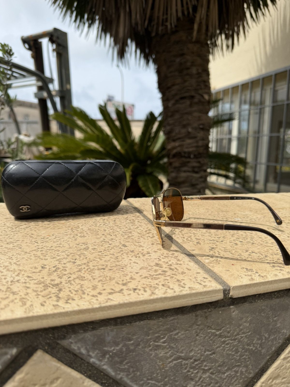 Chanel Chanel Sunglasses Collection Miroir Gold Vintage Size ONE SIZE - 3 Thumbnail