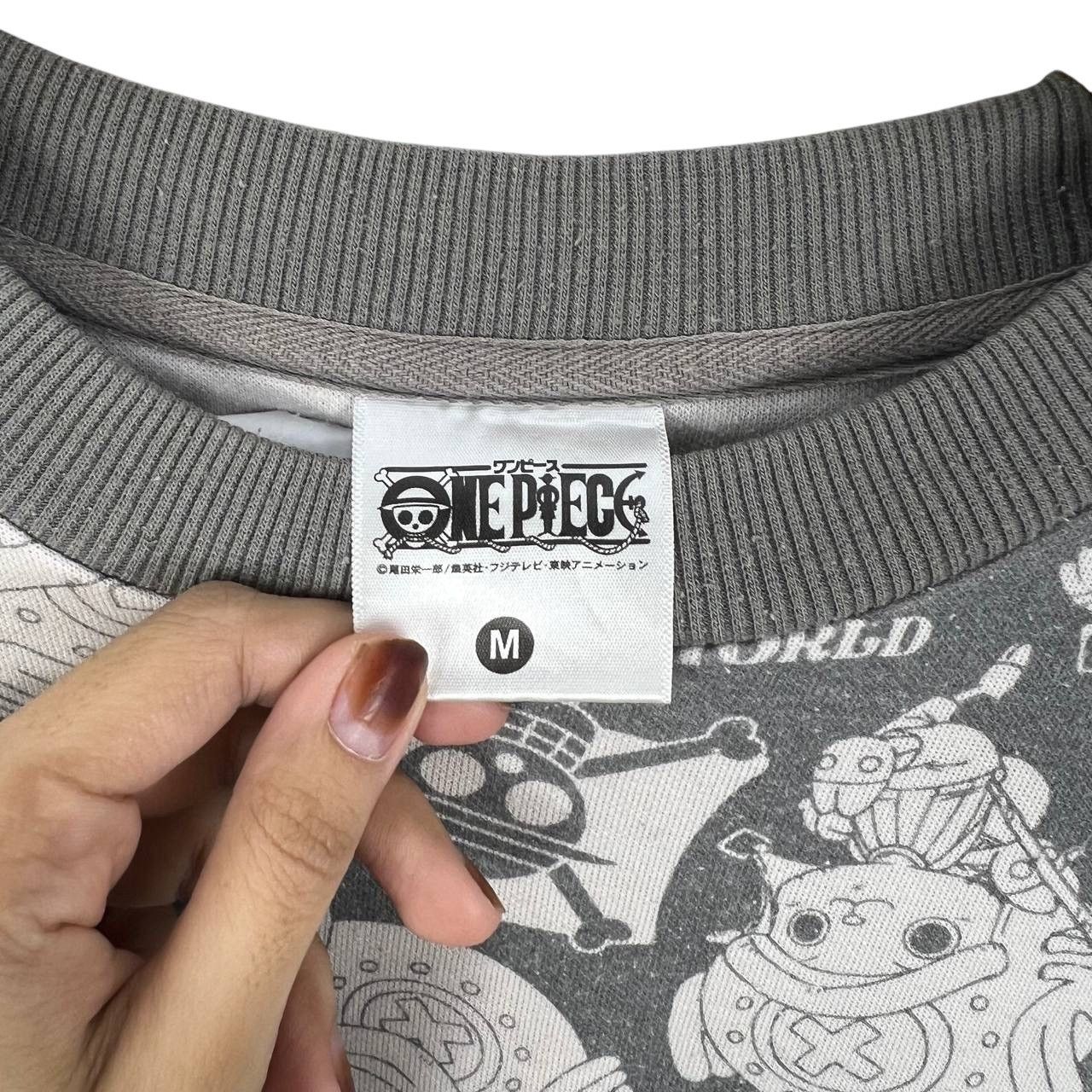 One Piece ANIME ONE PIECE Chopper Straw Hat Crew Manga AOP Sweatshirt Size M / US 6-8 / IT 42-44 - 8 Thumbnail