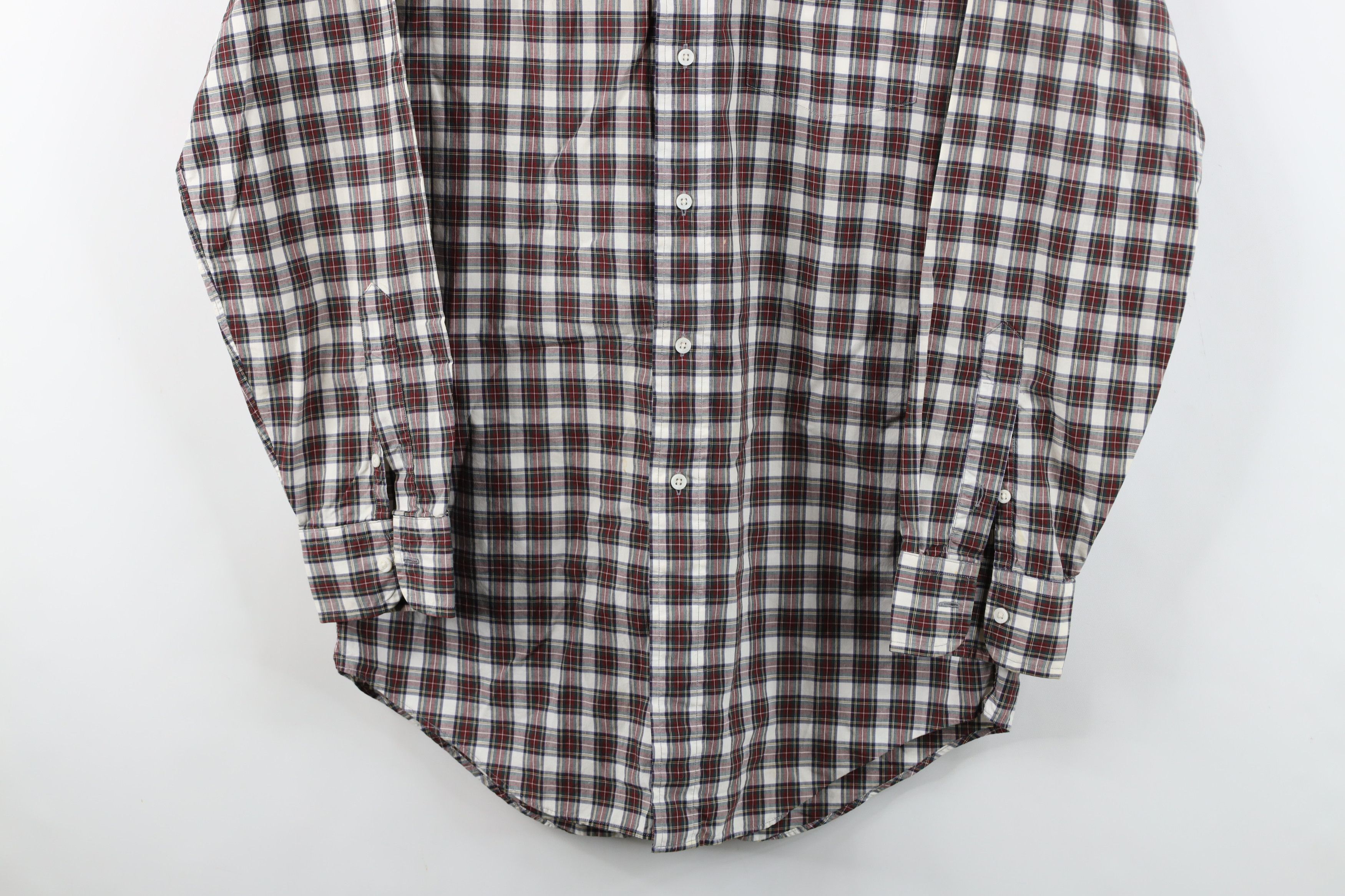 Lands' End Vintage 70s 80s Lands End Cotton Button Down Shirt Plaid Size US S / EU 44-46 / 1 - 3 Thumbnail
