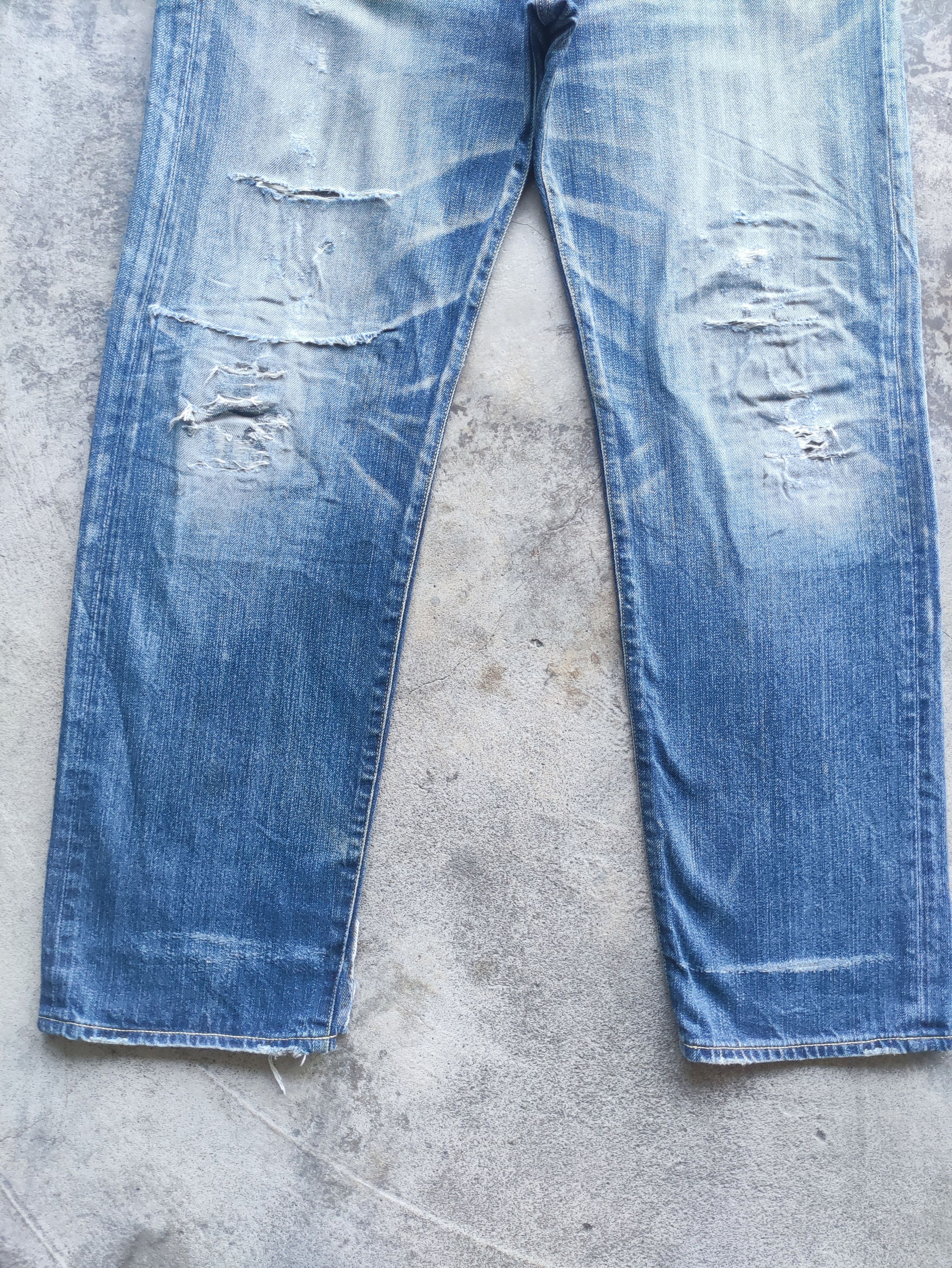 Junya Watanabe Vintage Junya Watanabe CDG Distressed Waist 35 Size US 35 - 5 Thumbnail