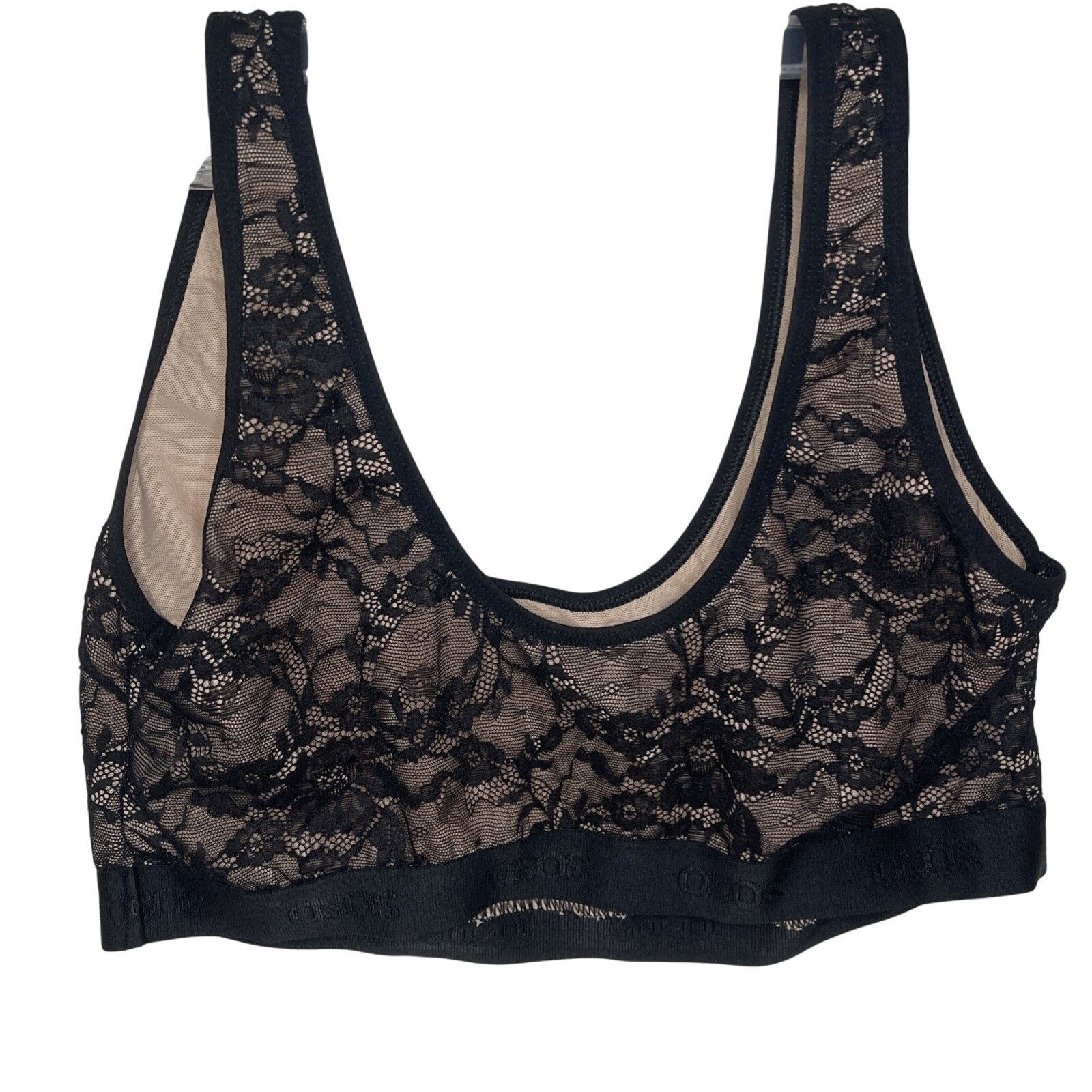 Asos ASOS Lined Bra/ Camisole Black Lace, Size 12- NWOT Size L / US 10 / IT 46 - 3 Thumbnail