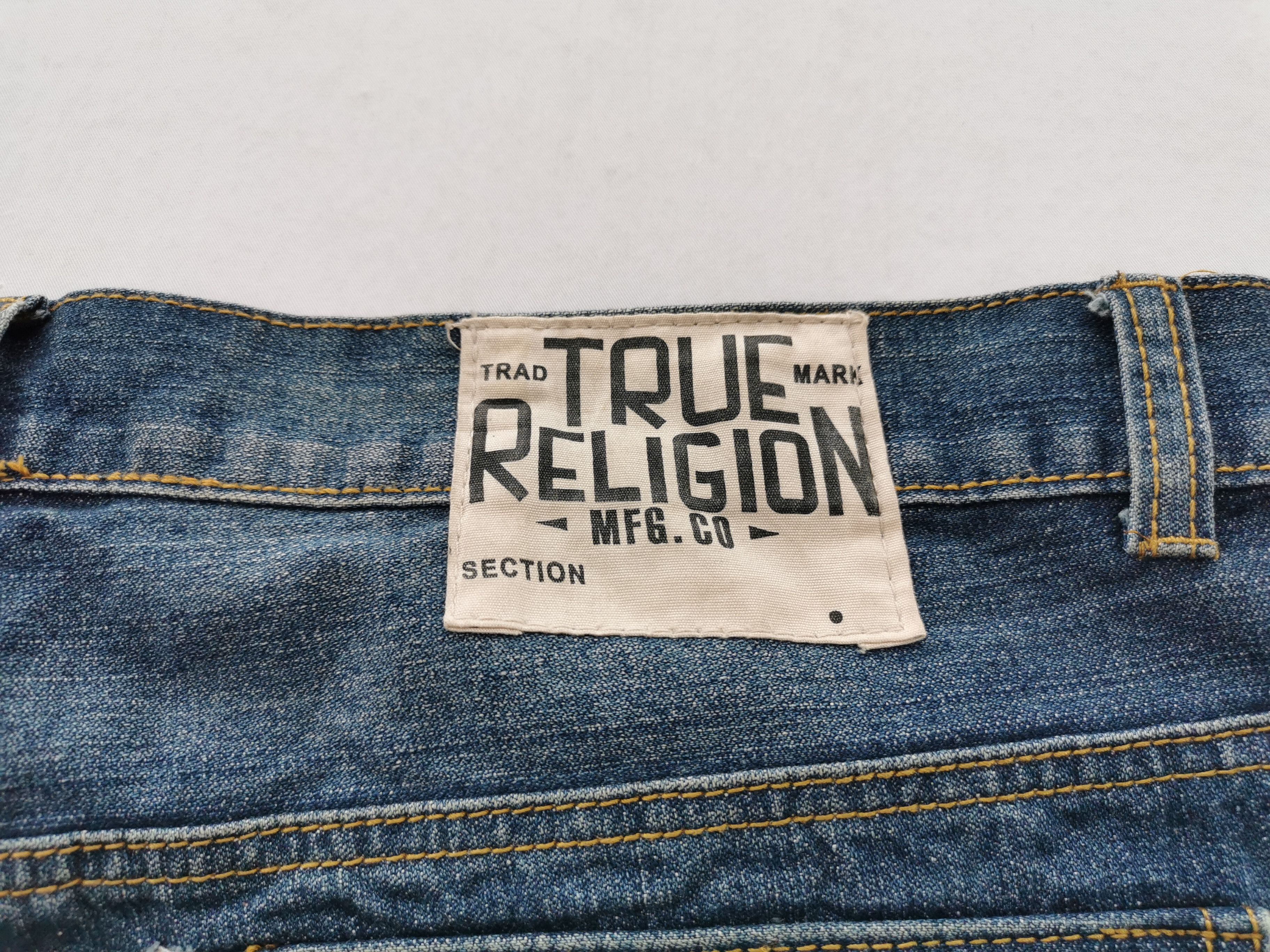 True Religion Vintage 90s True Religion Denim Jeans Made In USA Size 42 Size US 42 / EU 58 - 7 Thumbnail