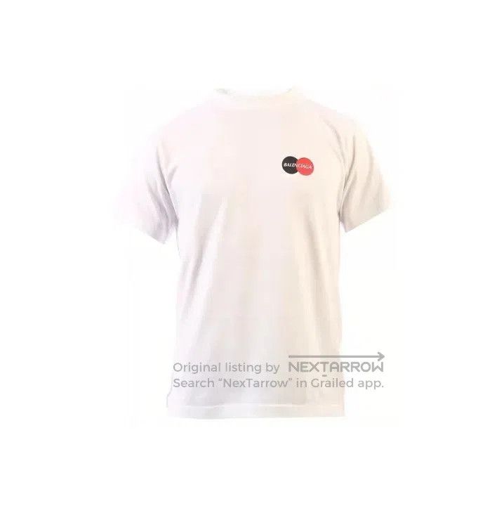 Balenciaga Balenciaga Logo Print Short Sleeve T. Size US M / EU 48-50 / 2 - 1 Thumbnail