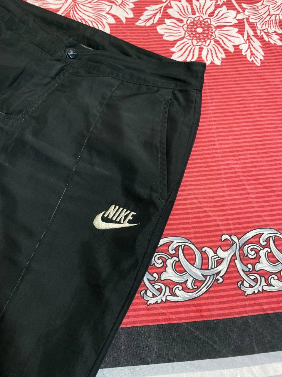 Nike × Vintage Vintage Nike Baggy Track Pants Y2K Drill Sweatpants USA 90s Size US 30 / EU 46 - 21 Thumbnail