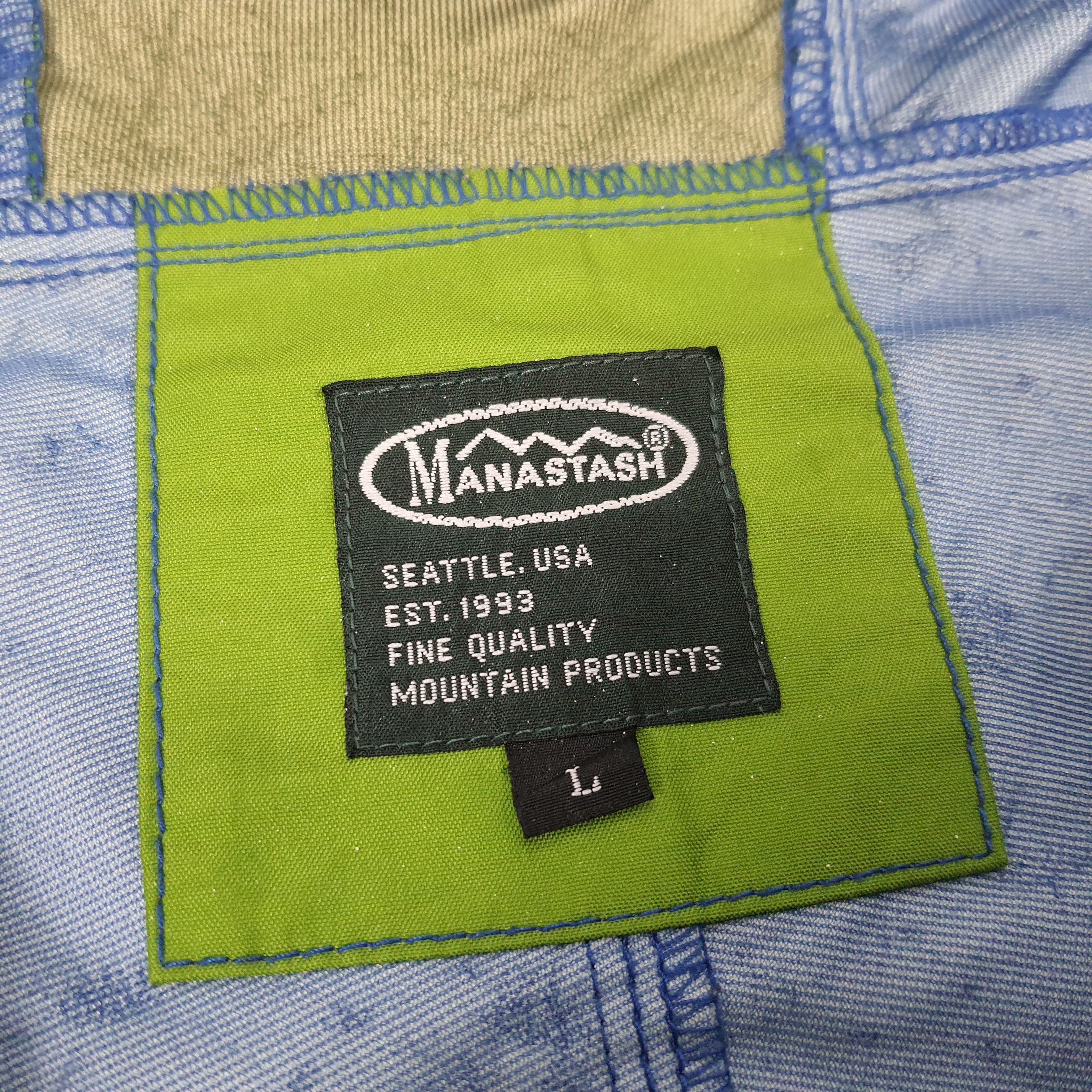 Manastash Vintage Manastash Outdoor Sportswear Windbreaker Jacket Size US L / EU 52-54 / 3 - 6 Thumbnail