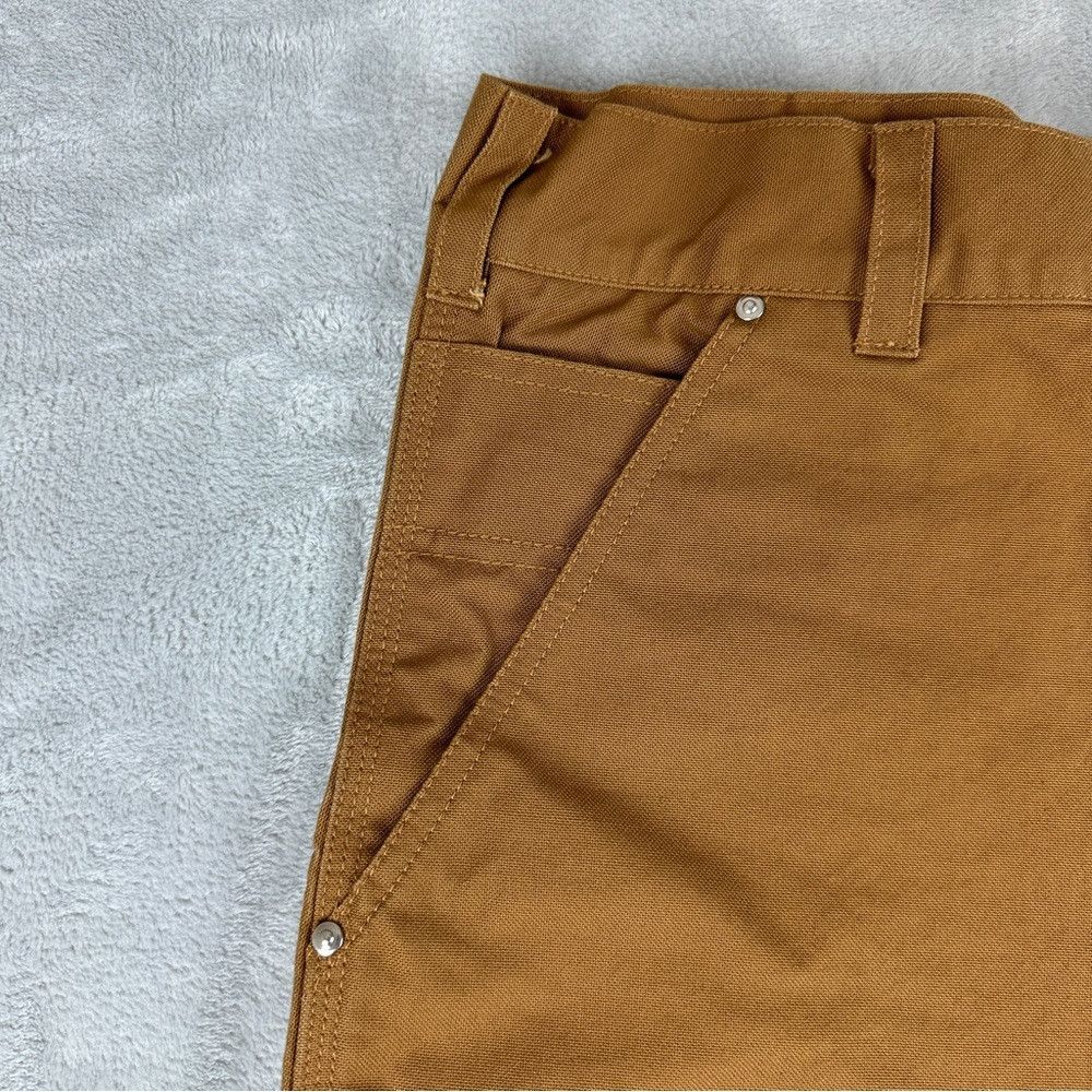 Carhartt Carhartt Rework Double Knee Tan Shorts Men's Size 34 W REFE Size US 34 / EU 50 - 5 Thumbnail