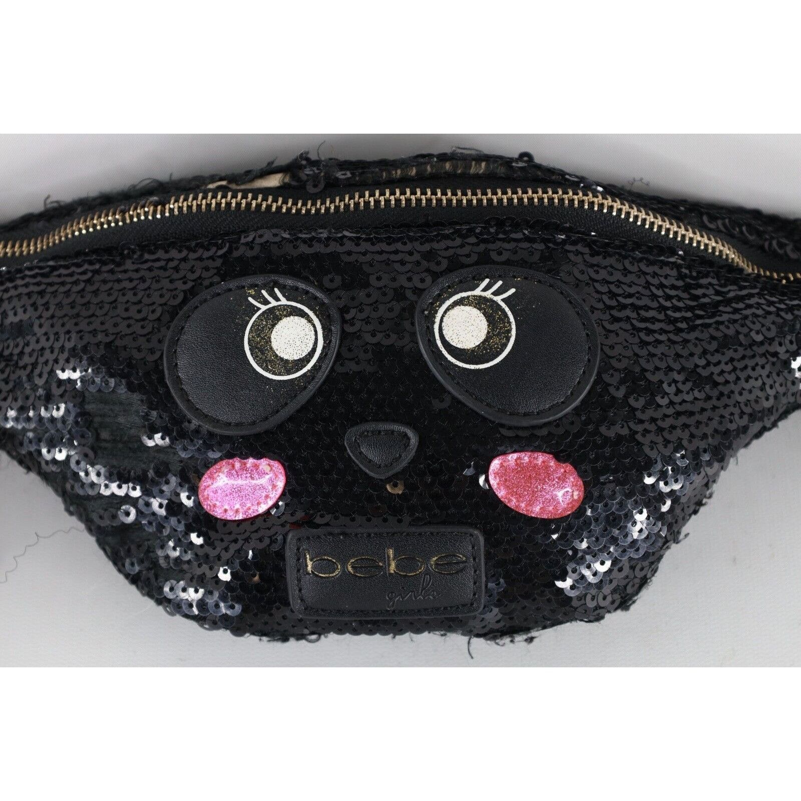 Bebe × Vintage Vintage 90s Y2K bebe Girl Sequin Panda Bear Fanny Pack Bag Size ONE SIZE - 2 Thumbnail