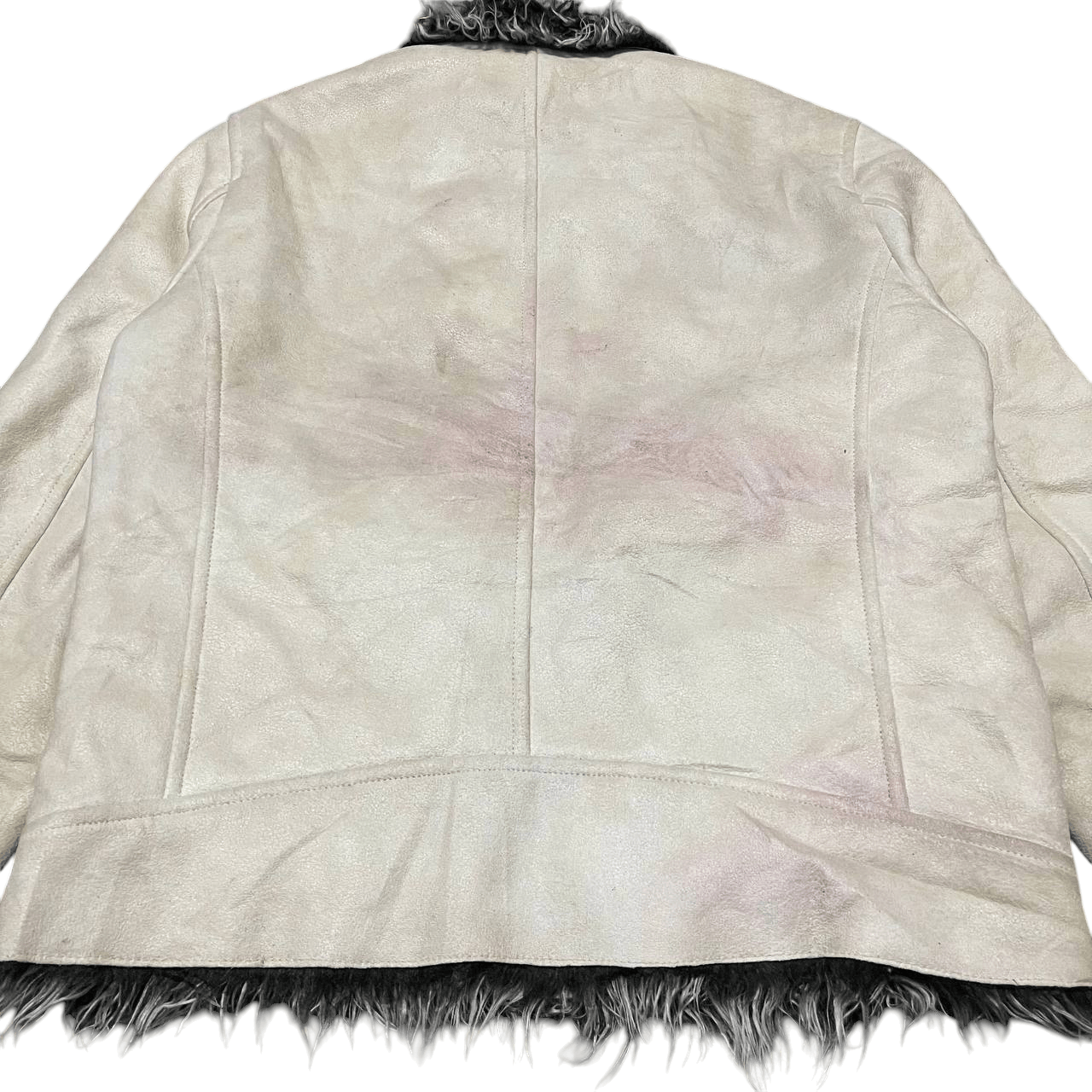 semanticdesign Crazy Fur Semantic Design Biker Jacket lgb ifsixwasnine Size US L / EU 52-54 / 3 - 12 Thumbnail