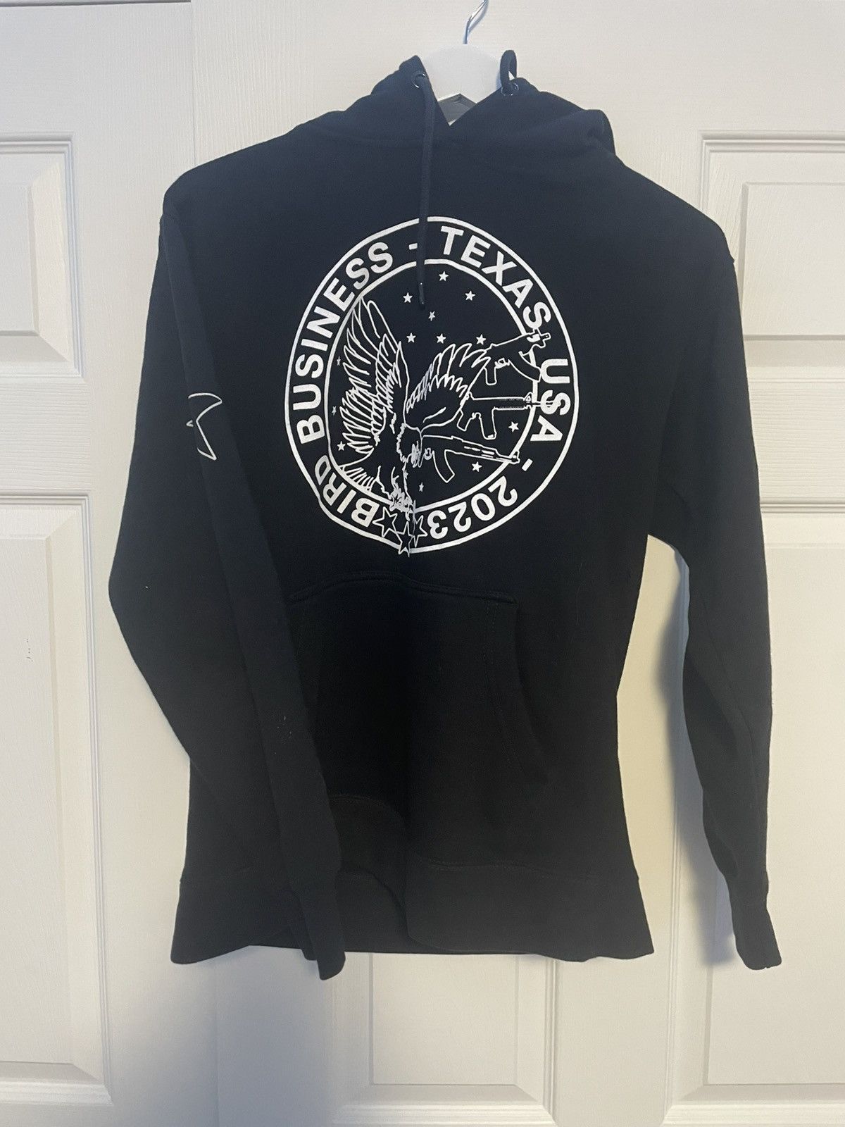 Rap Tees Summrs 2023 Bird Business Hoodie Size US M / EU 48-50 / 2 - 1 Thumbnail