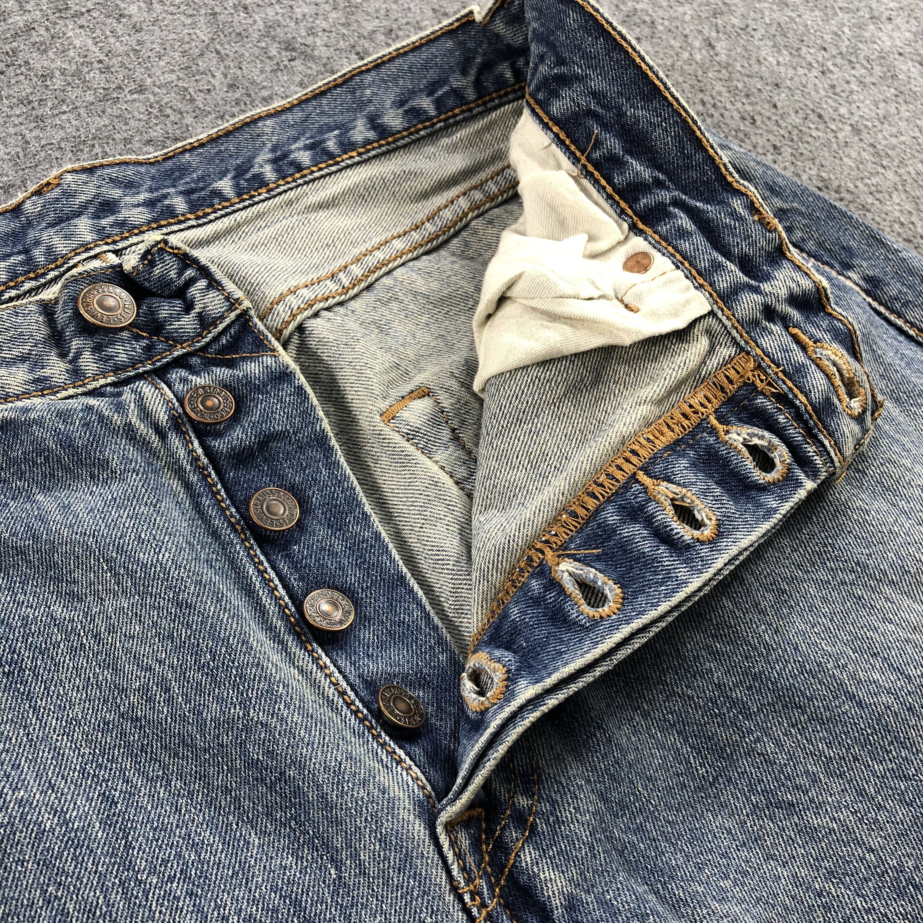 Levi's Vintage Levis 501 Earth Tone Jeans-J2135 Size US 31 - 9 Thumbnail