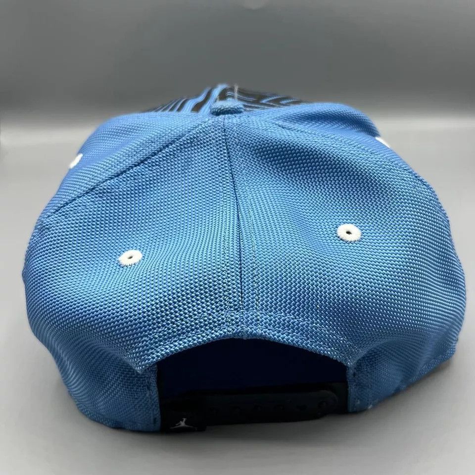 Jordan Brand Air Jordan Hat Men Blue Black Lines Jumpman Snap Back Cap Size ONE SIZE - 4 Thumbnail