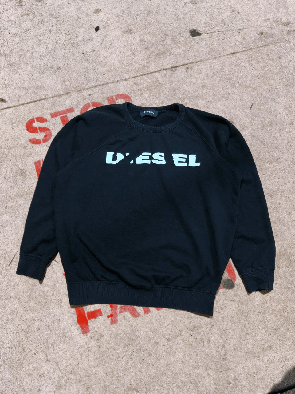Diesel Vintage Diesel Archival Boxy Sweatshirt Y2K Size US M / EU 48-50 / 2 - 1 Thumbnail