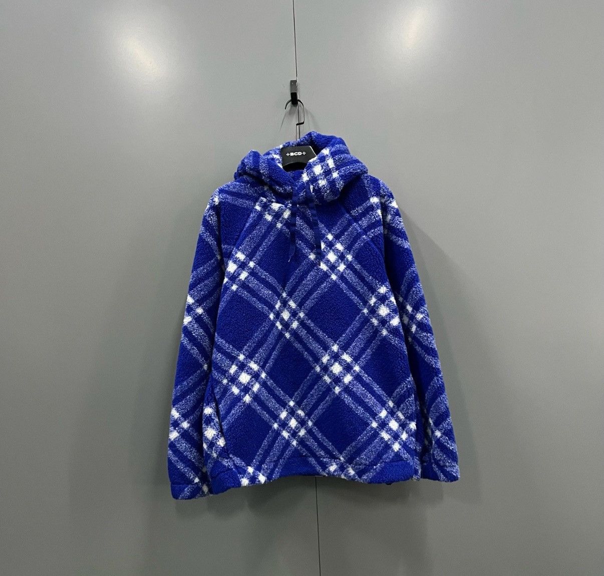 Burberry Burberry Check Fleece Hoodie J41 Size US M / EU 48-50 / 2 - 1 Thumbnail