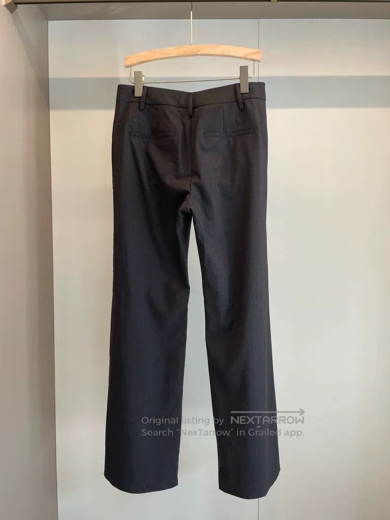 Brunello Cucinelli Brunello Cucinelli Black Raw Wool Long Pants Size 27" / US 4 / IT 40 - 2 Thumbnail