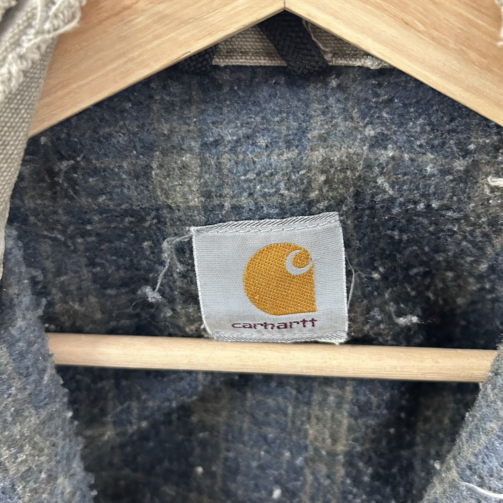 Carhartt Vintage Carhartt Blanket-Lined Detroit Jacket “Petrol” J97 Size US XL / EU 56 / 4 - 16 Thumbnail