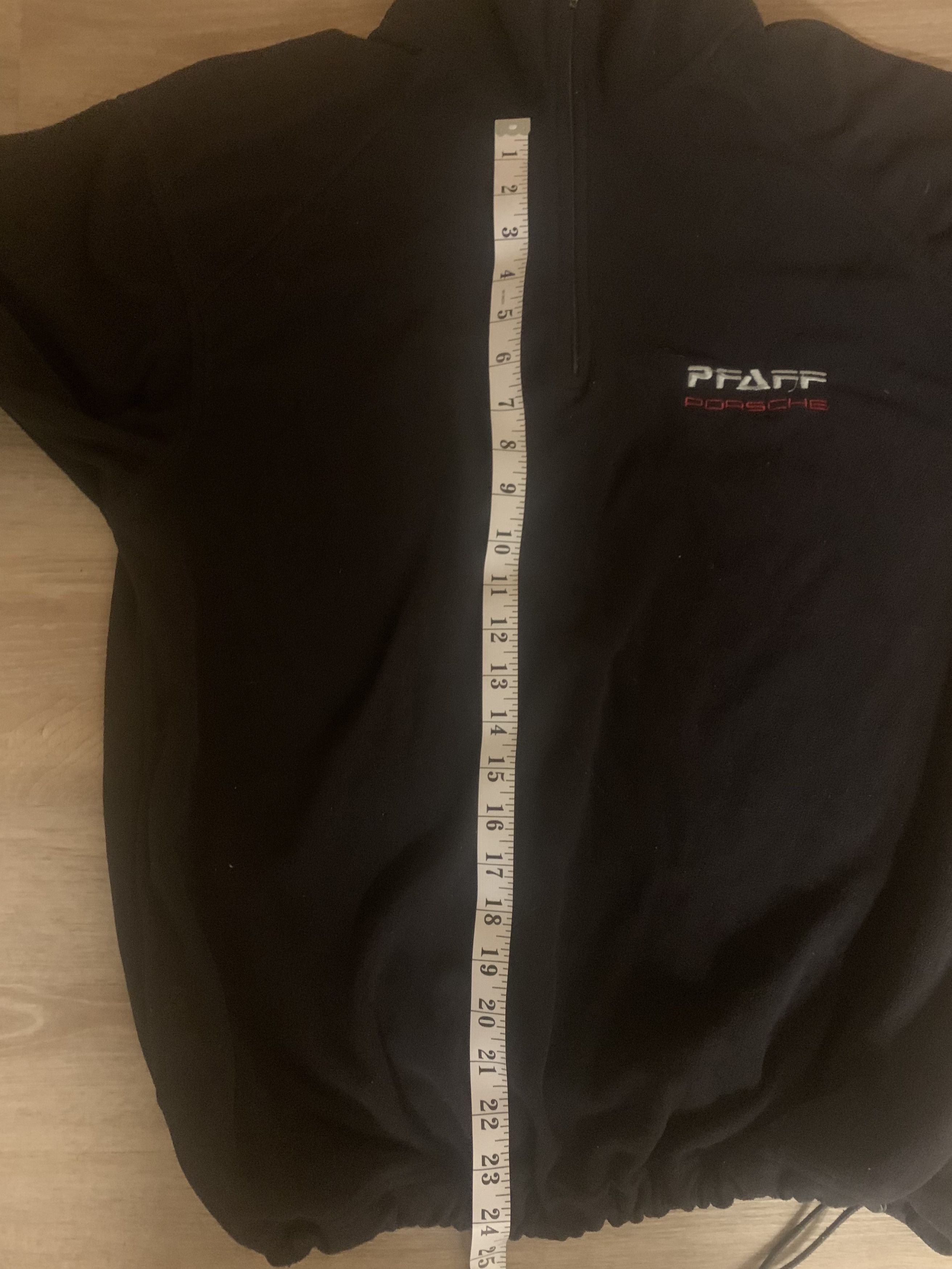 Porsche Design Vintage Porsche Motorsport "PFAM" Quarter Zip Fleece Size US L / EU 52-54 / 3 - 3 Thumbnail