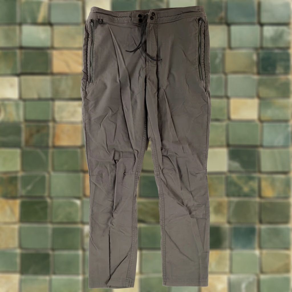 Roark Roark Layover Green Drawstring Casual Pants Mens 34 Inseam 30 Trousers Gray 33 (34x30 Actual) Size US 34 / EU 50 - 1 Thumbnail