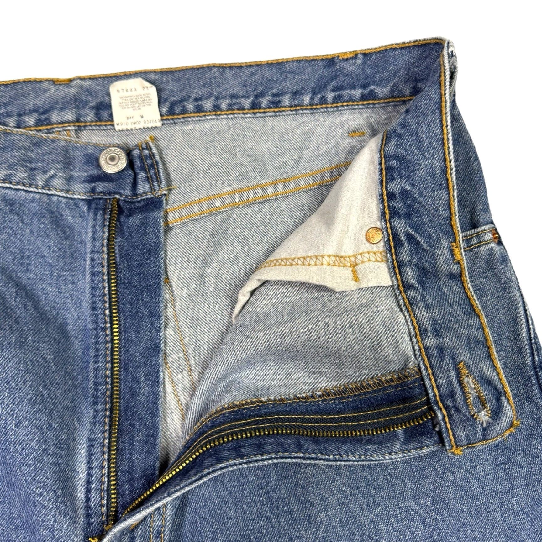 Levi's VINTAGE Levi's 505 Jeans Men's 40x30 Deadstock New Straight Paper Tag 90s Y2K Mens Jeans Size US 40 / EU 56 - 7 Thumbnail