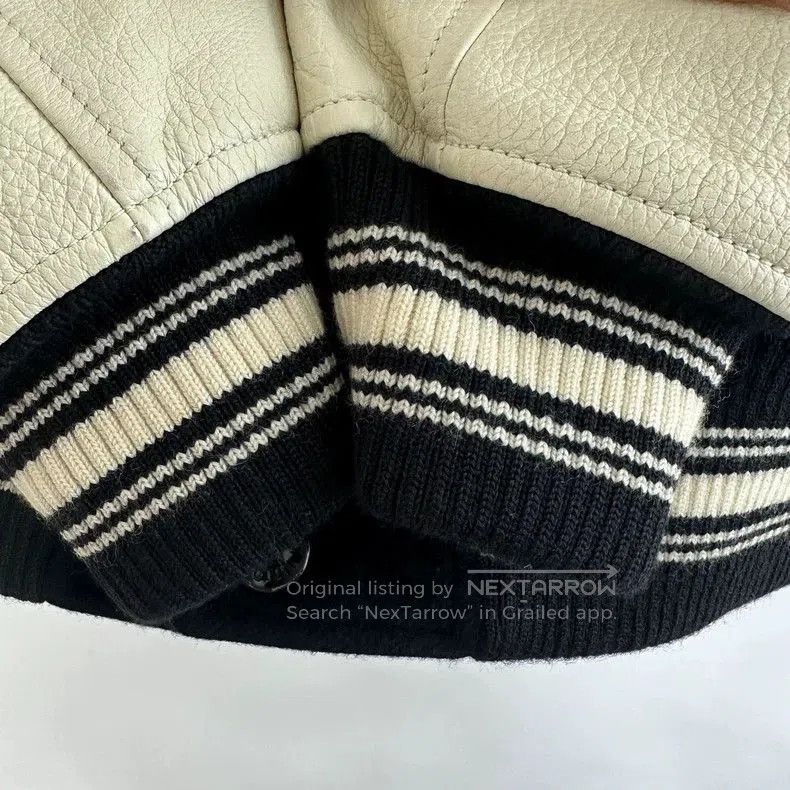 Louis Vuitton Louis Vuitton Leather Cashmere Varsity Jacket. Size US L / EU 52-54 / 3 - 5 Thumbnail