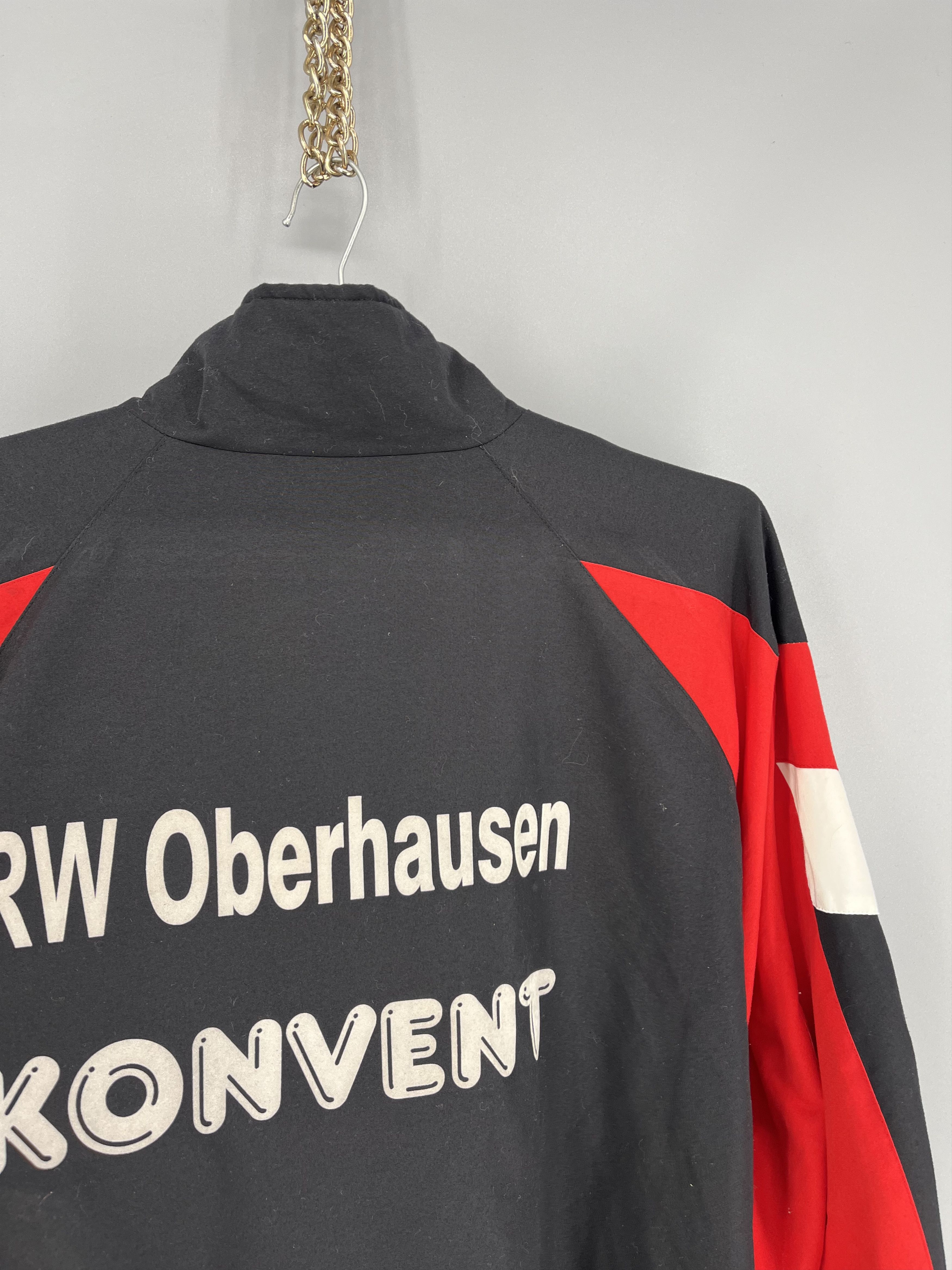 Umbro Umbro RW Oberhausen KONVENT Soccer Track Jacket Black Red XL Size US XL / EU 56 / 4 - 13 Thumbnail
