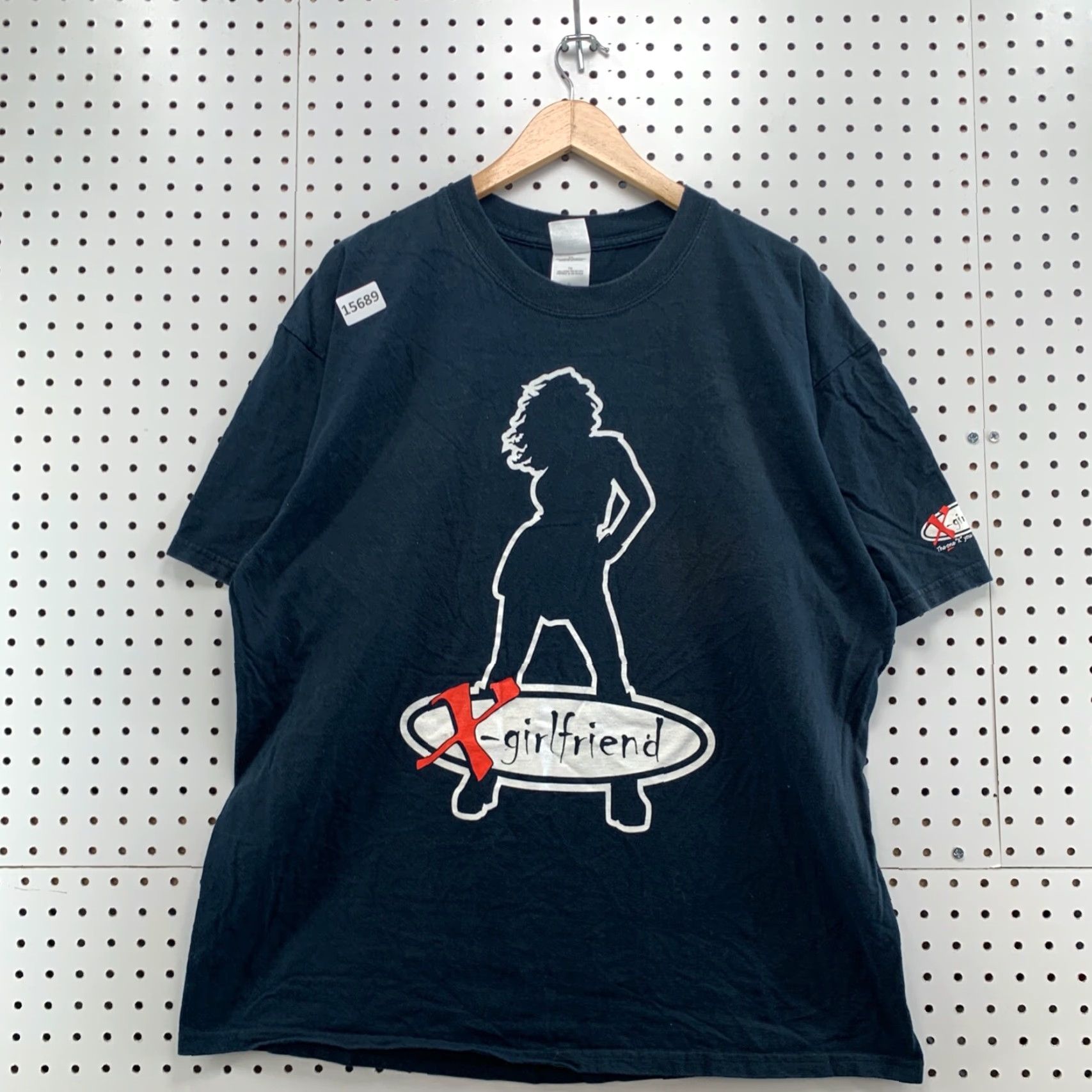 Gildan VINTAGE Gildan X Girlfriend Band Shirt Blue Adult Extra Large Short Sleeve Tee Cotton Size US XL / EU 56 / 4 - 7 Thumbnail