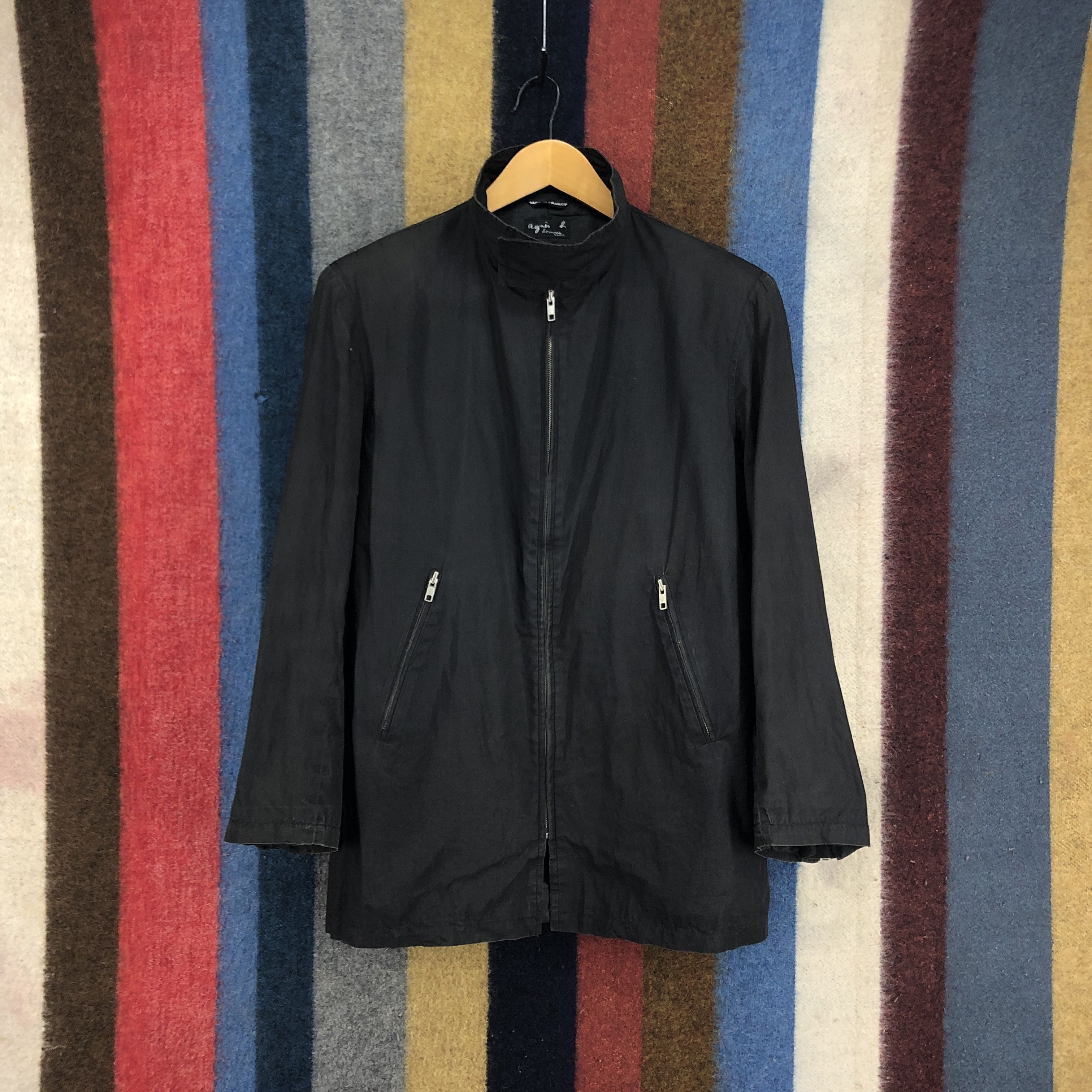 agnes b. AGNES B HOMME PARIS Made In France Jacket #0484/T Size M / US 6-8 / IT 42-44 - 1 Thumbnail
