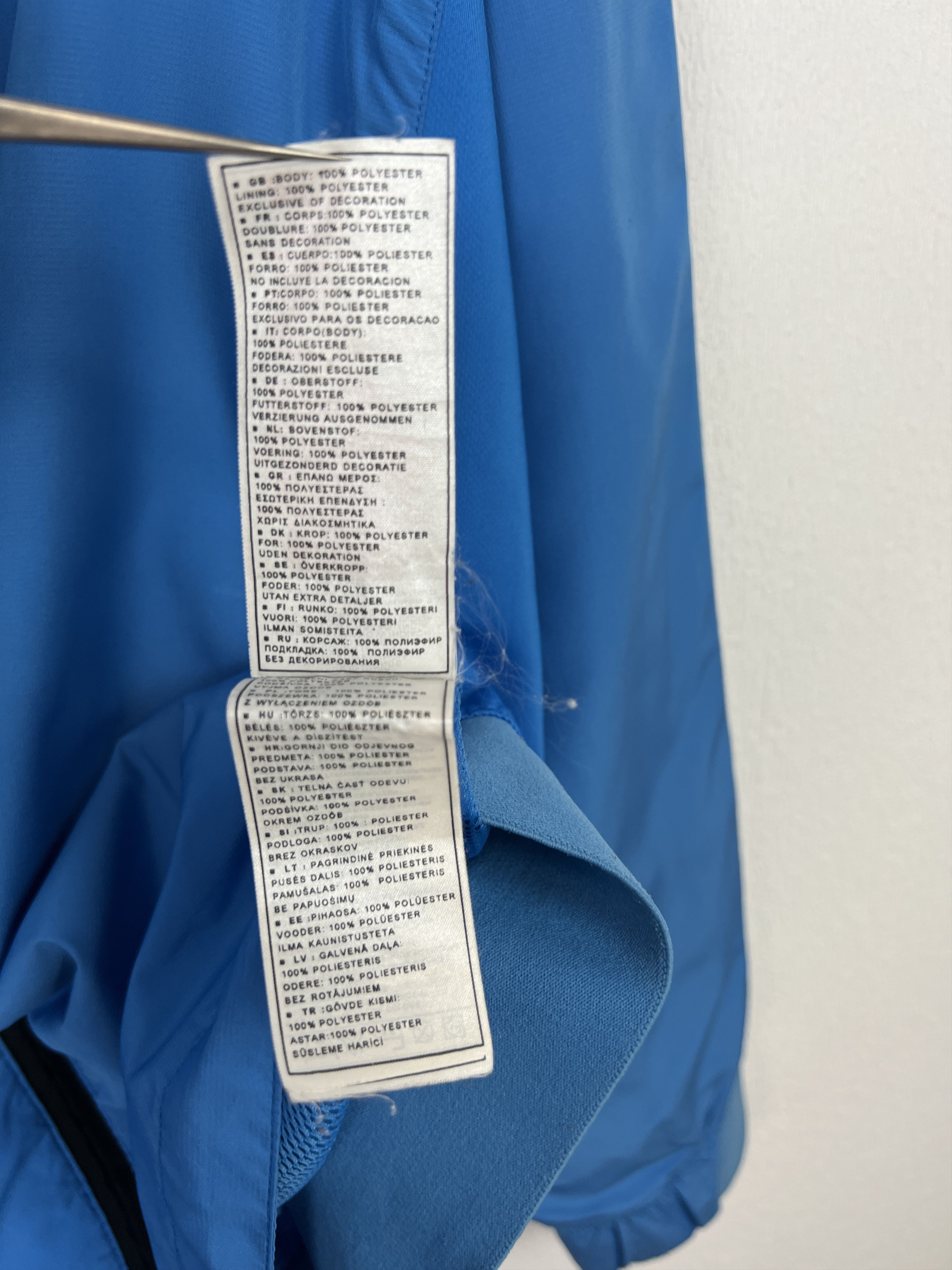 Nike Vintage Nike Inter Milan Football Jacket Soccer Blue Size US XL / EU 56 / 4 - 10 Thumbnail
