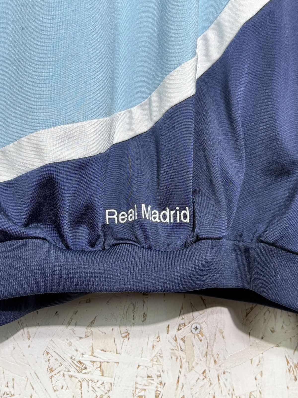 Adidas Adidas Real Madrid 2007/08 Tracksuit Track Jacket Blue XL Size US XL / EU 56 / 4 - 8 Thumbnail