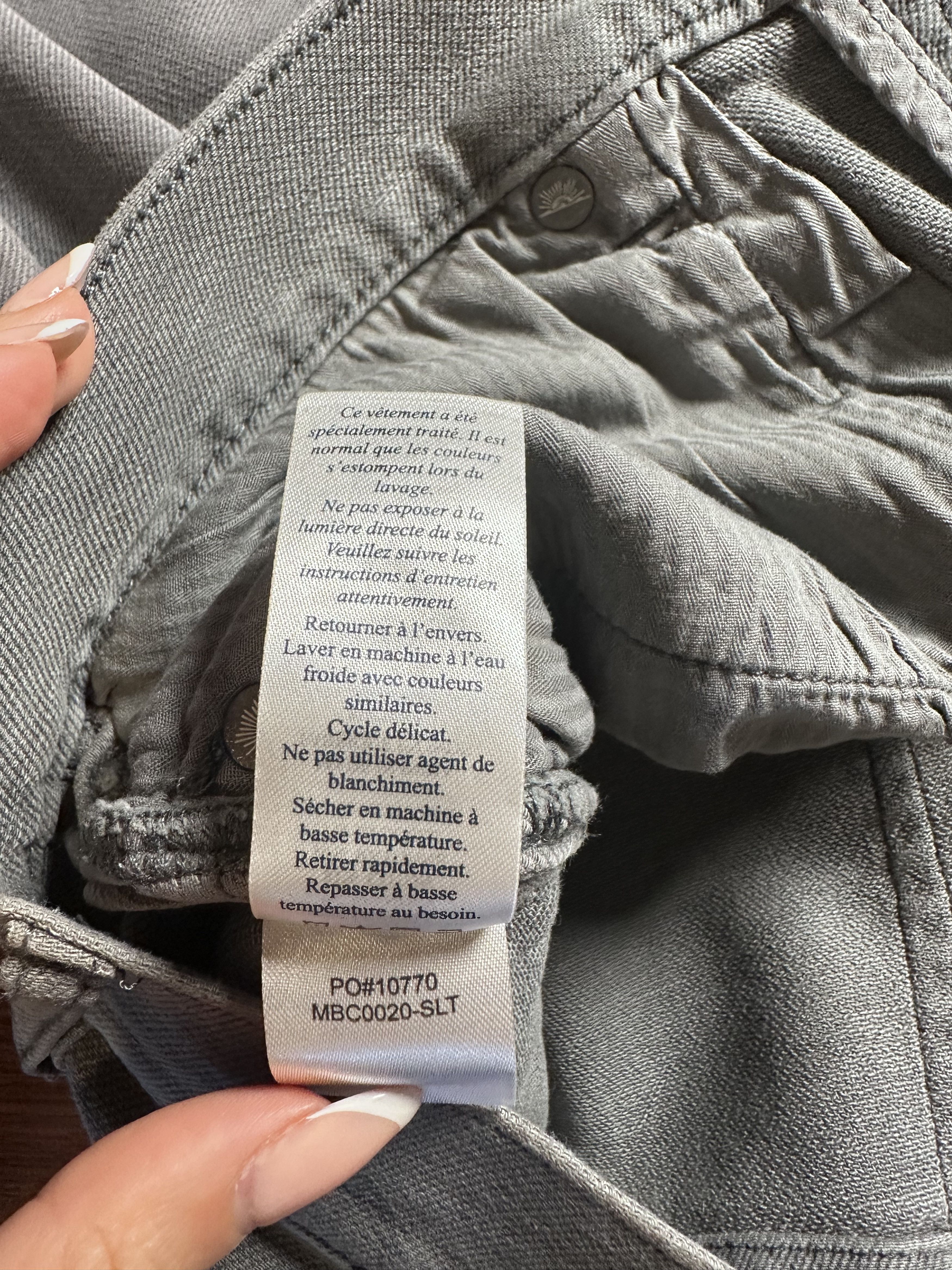 Faherty Faherty Brand Stretch Terry 5-Pocket Jean Gray Never Worn Size US 36 / EU 52 - 11 Thumbnail