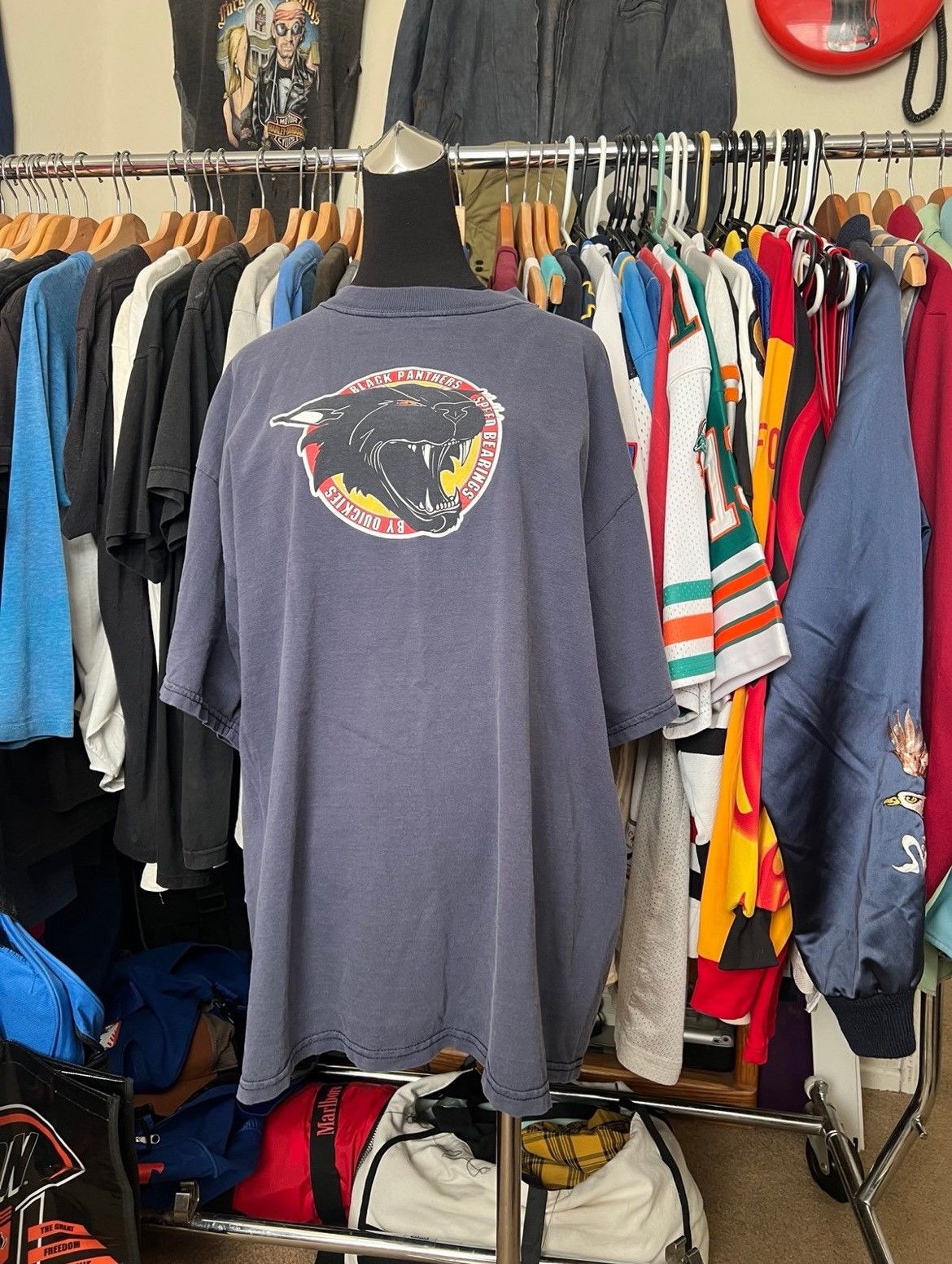 Shorty's Skateboards 90s shortys skateboards black panther T-Shirt