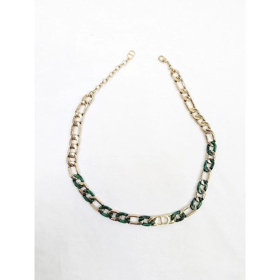 Dior o1rshd1 Size: OS / MCJ Fashion JWL Bracelet in Gold/Green Size ONE SIZE - 10 Thumbnail