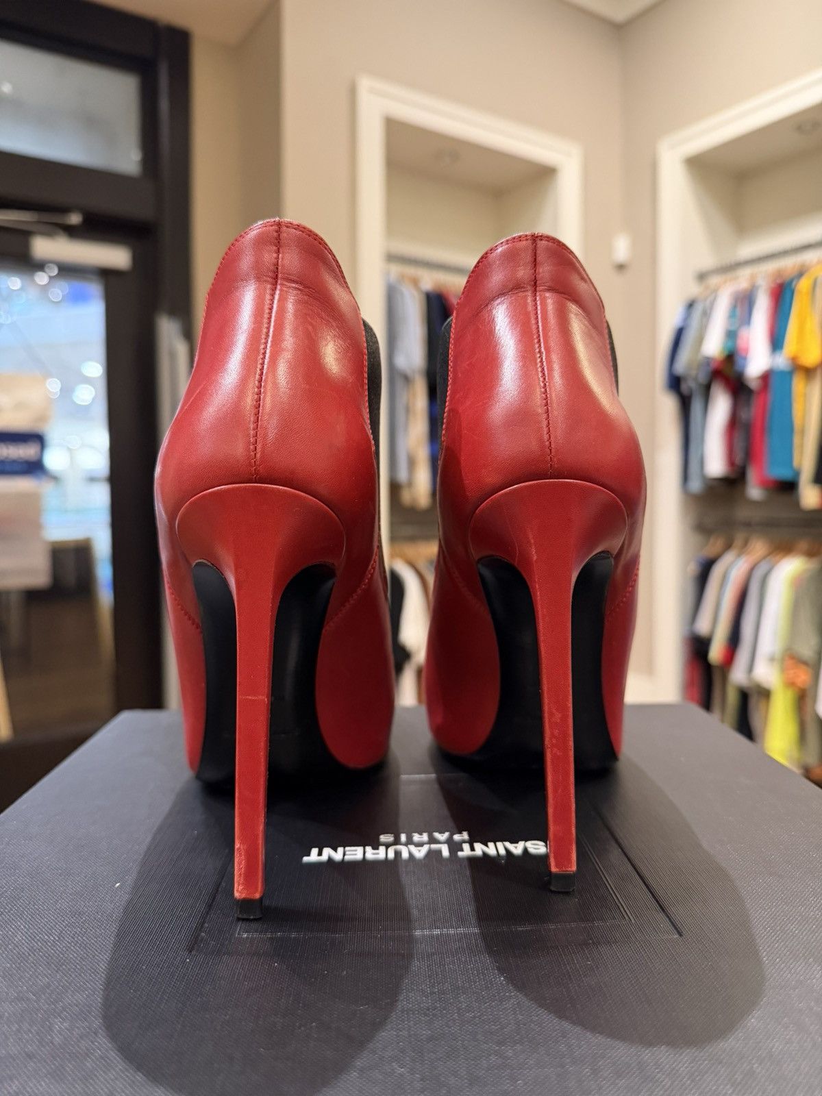 Saint Laurent Paris Saint Laurent Classic Leather Ankle Boots Size US 6 / IT 36 - 6 Thumbnail