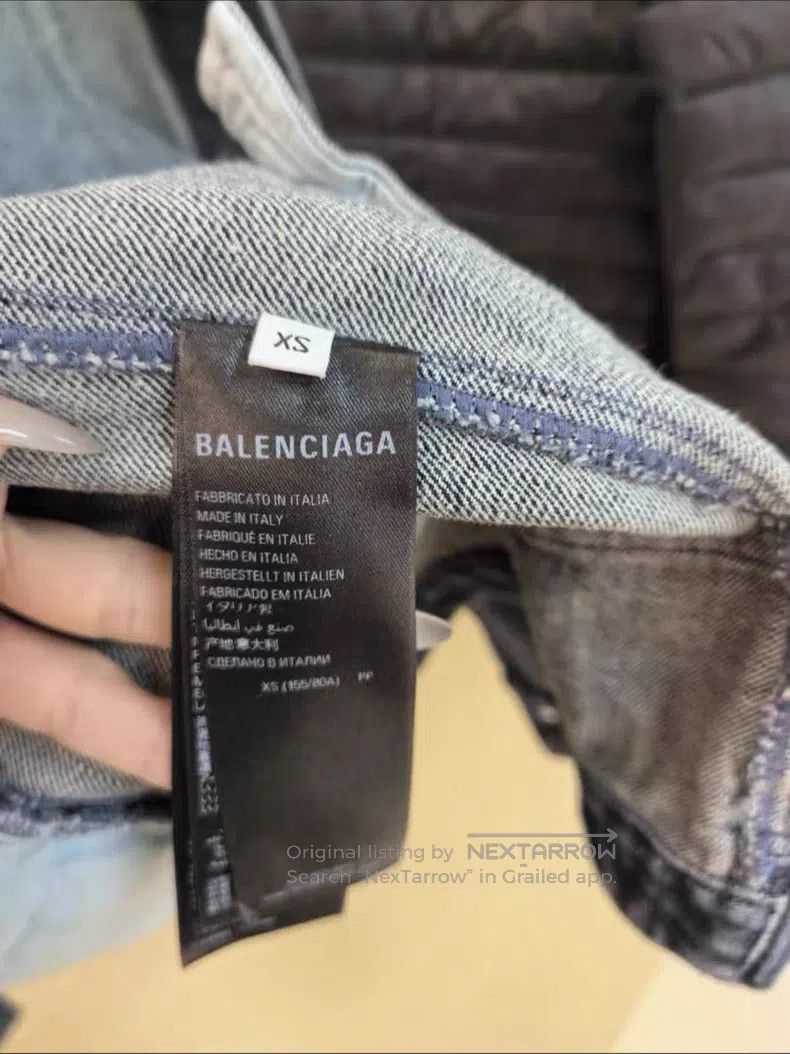 Balenciaga Balenciaga Denim jacket Size US XS / EU 42 / 0 - 4 Thumbnail