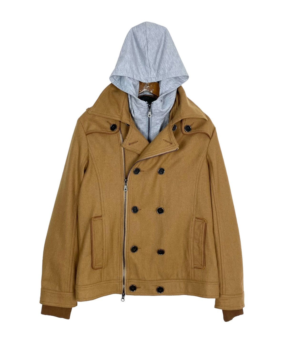 In The Attic Rare‼️ In The Attic Wool Hoodie Jacket Size US S / EU 44-46 / 1 - 1 Thumbnail