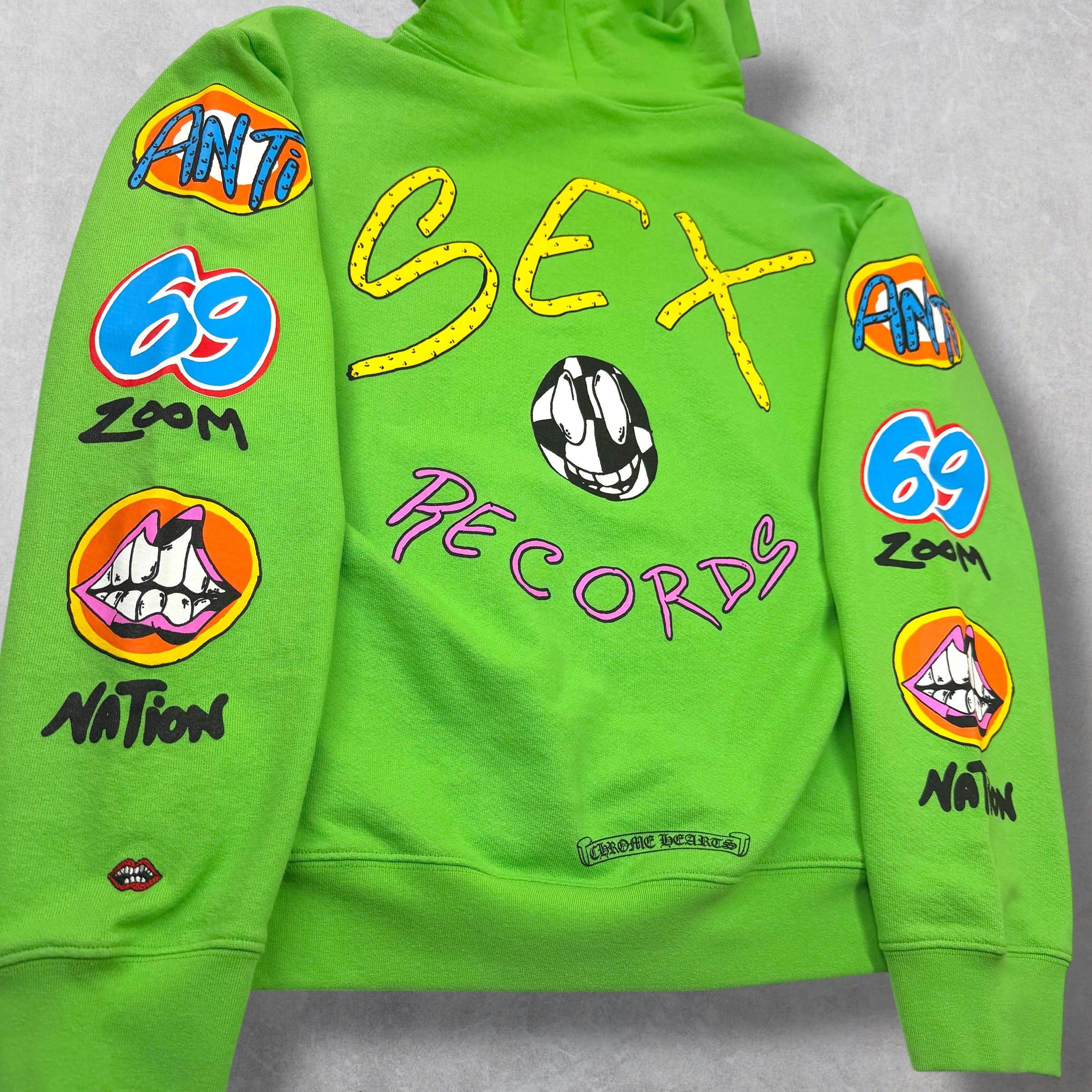 Chrome Hearts Chrome Hearts Matty Boy Sex Records Hoodie L Size US L / EU 52-54 / 3 - 4 Thumbnail