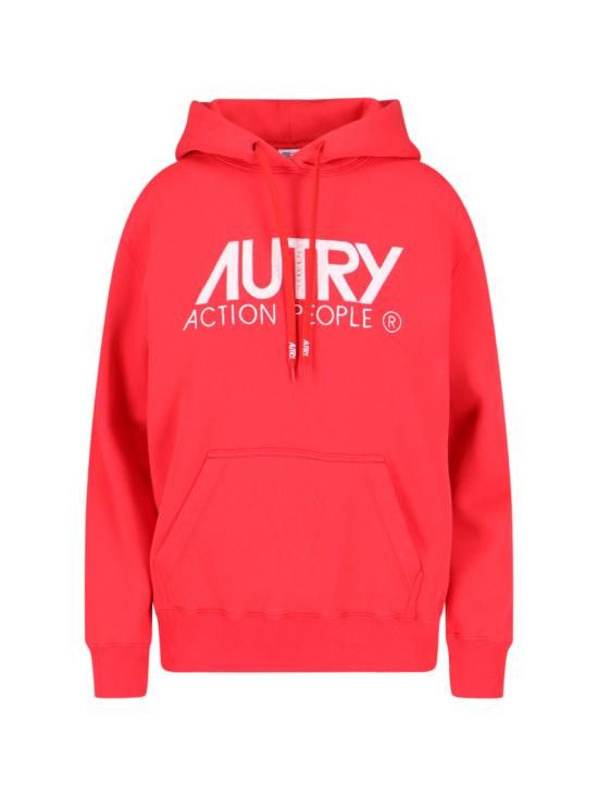 AUTRY AUTRY Women Hoodies HOIW 409R Red Size L / US 10 / IT 46 - 1 Thumbnail