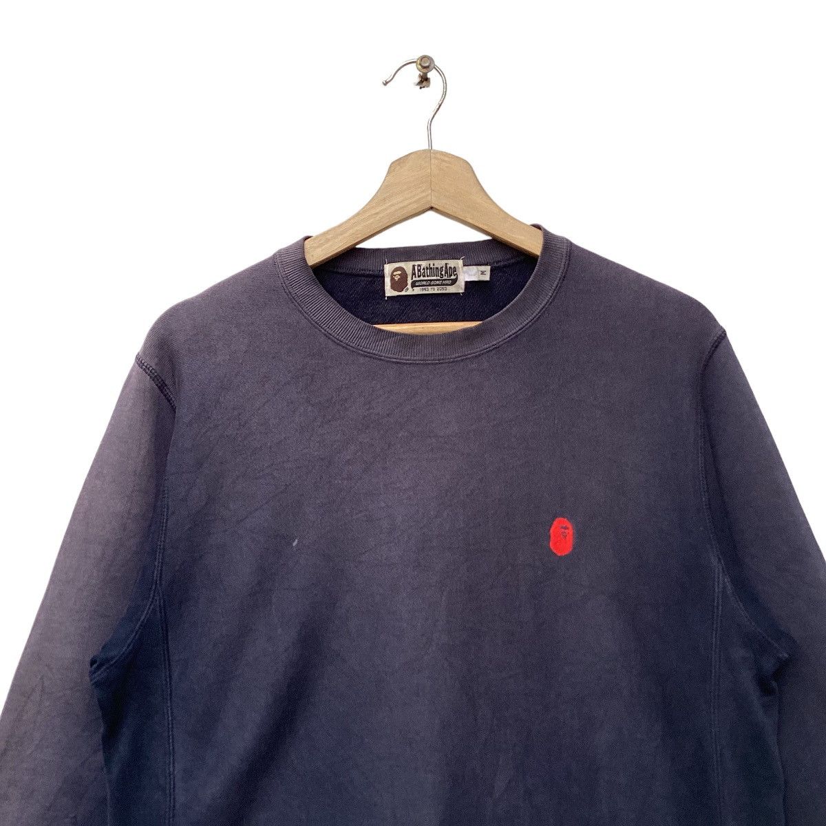 Bape × Vintage Bathing Ape Small Logo Sweatshirt Size US M / EU 48-50 / 2 - 4 Thumbnail