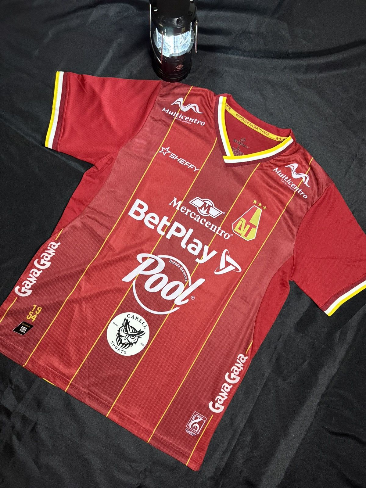 Other Deportes Tolima 2024 Home Soccer Jersey Size M Size US M / EU 48-50 / 2 - 2 Thumbnail
