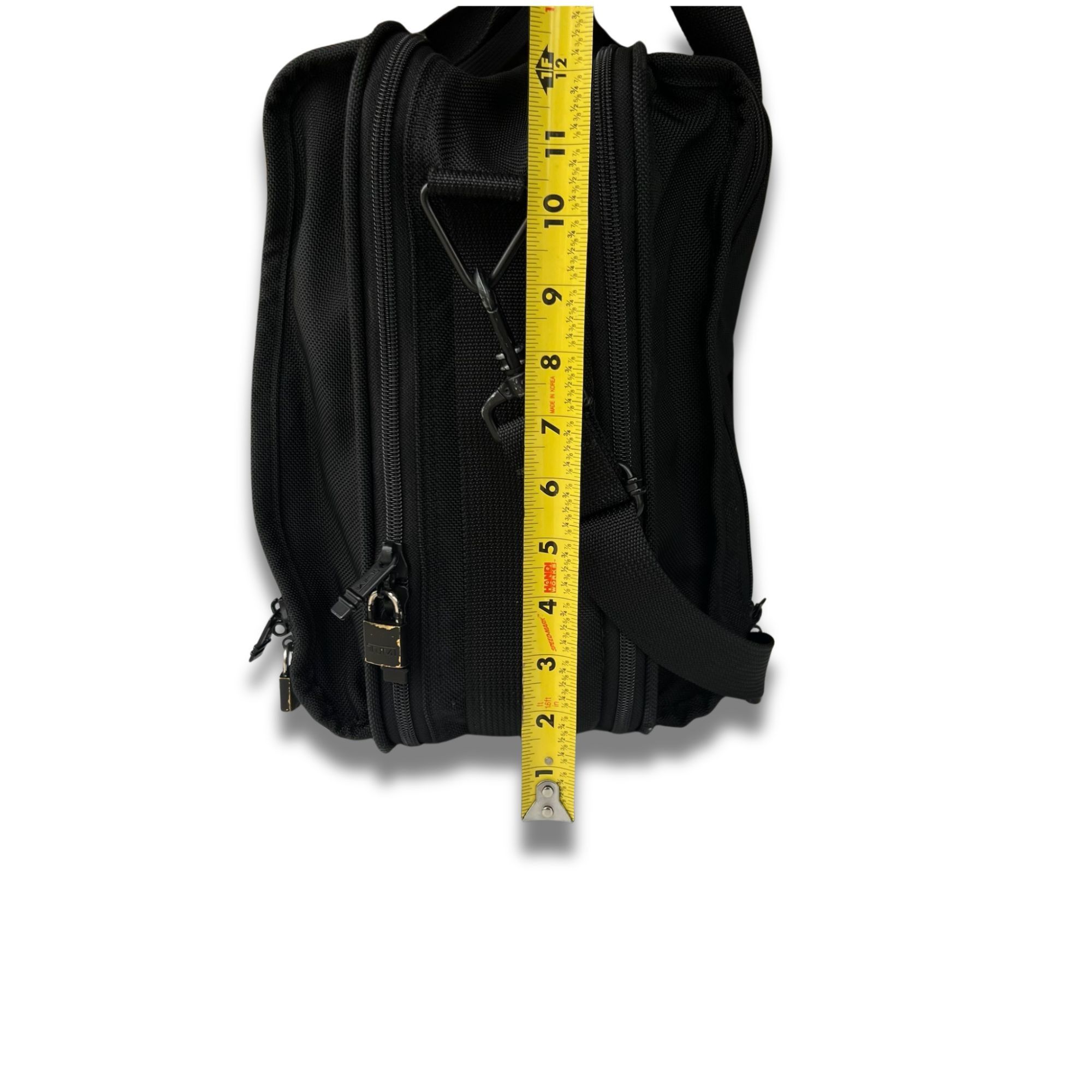 Tumi Tumi Black Ballistic Nylon Expandable Briefcase With Shoulde Size ONE SIZE - 11 Thumbnail
