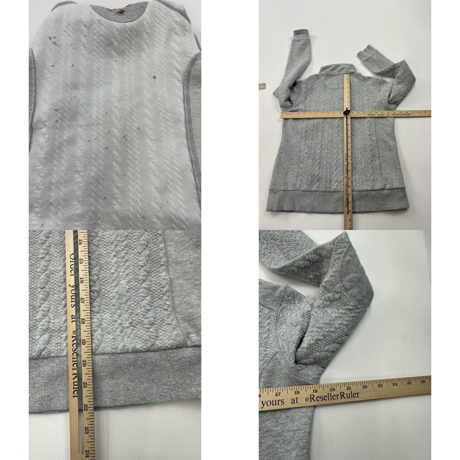 Orvis Orvis Sweatshirt Womens XS Gray 1/4 Zip Pullover Size XS / US 0-2 / IT 36-38 - 8 Thumbnail