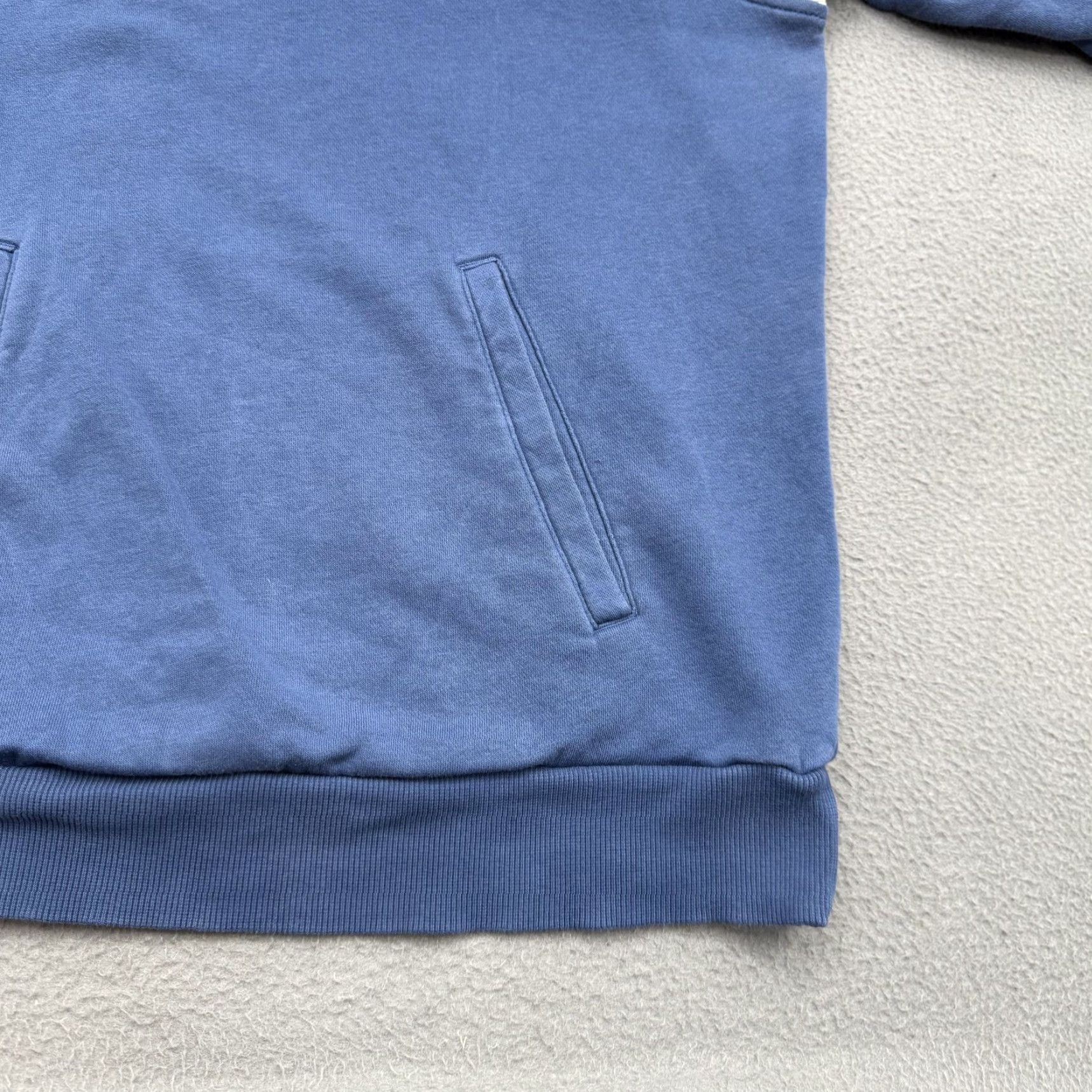 Under Armour Under Armour Hoodie Mens Small Blue Pullover Fleece Patch Logo Shoulder Panels Crew Neck Pocket Size US S / EU 44-46 / 1 - 7 Thumbnail