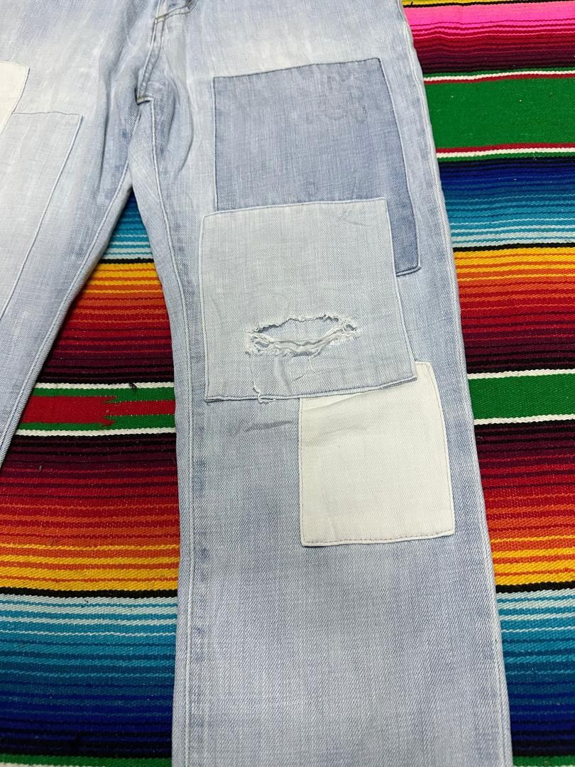 If Six Was Nine 💥Niko And 💥 Distress Denim Niko And Patchwork 💥 Size US 30 / EU 46 - 3 Thumbnail