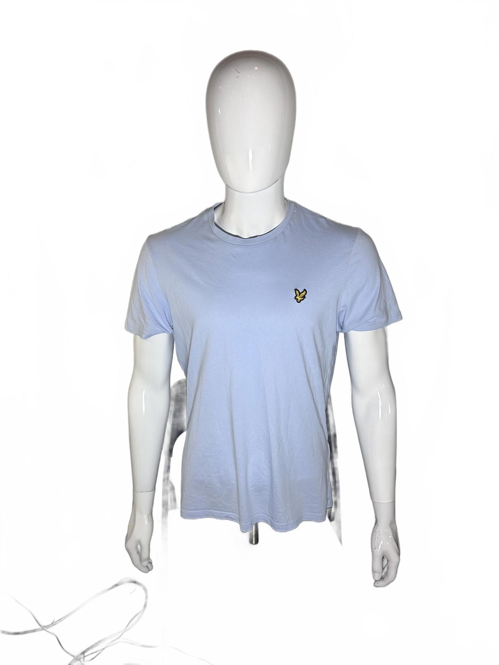 Lyle & Scott Lyle & Scott Light Blue T-Shirt Size US L / EU 52-54 / 3 - 2 Thumbnail