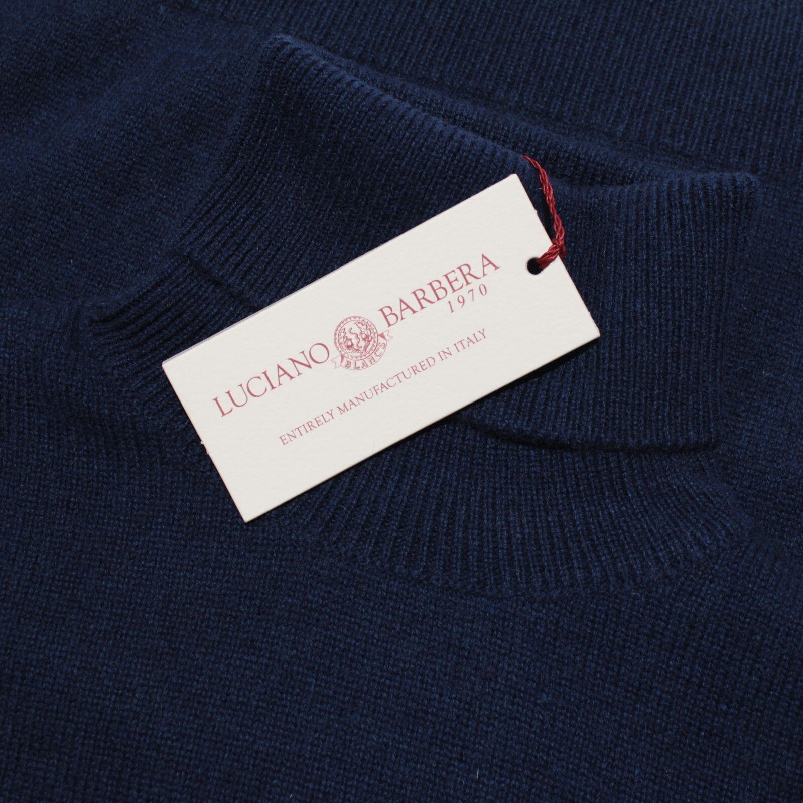 Luciano Barbera Luciano Barbera Sweater Size US M in Blue Size US M / EU 48-50 / 2 - 1 Thumbnail